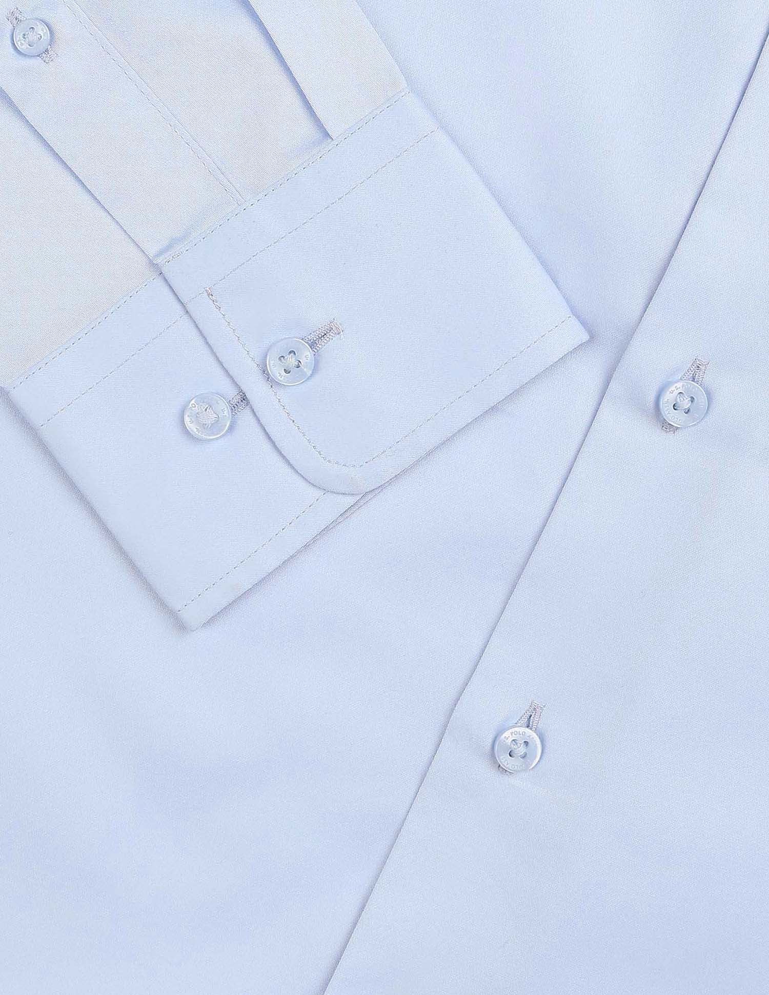 Tailored Fit Solid Shirt - Image 8