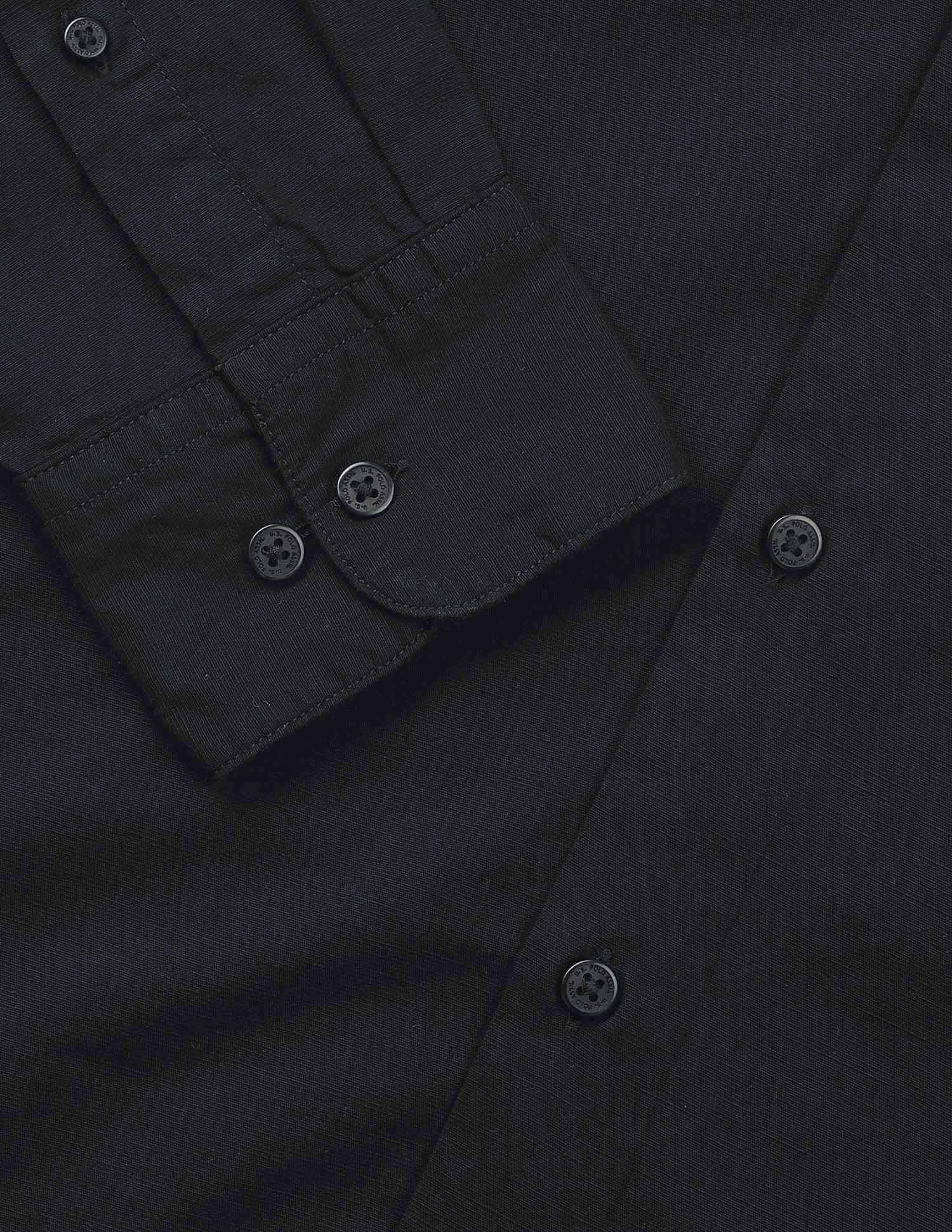 Tailored Fit Solid Twill Shirt - Image 8