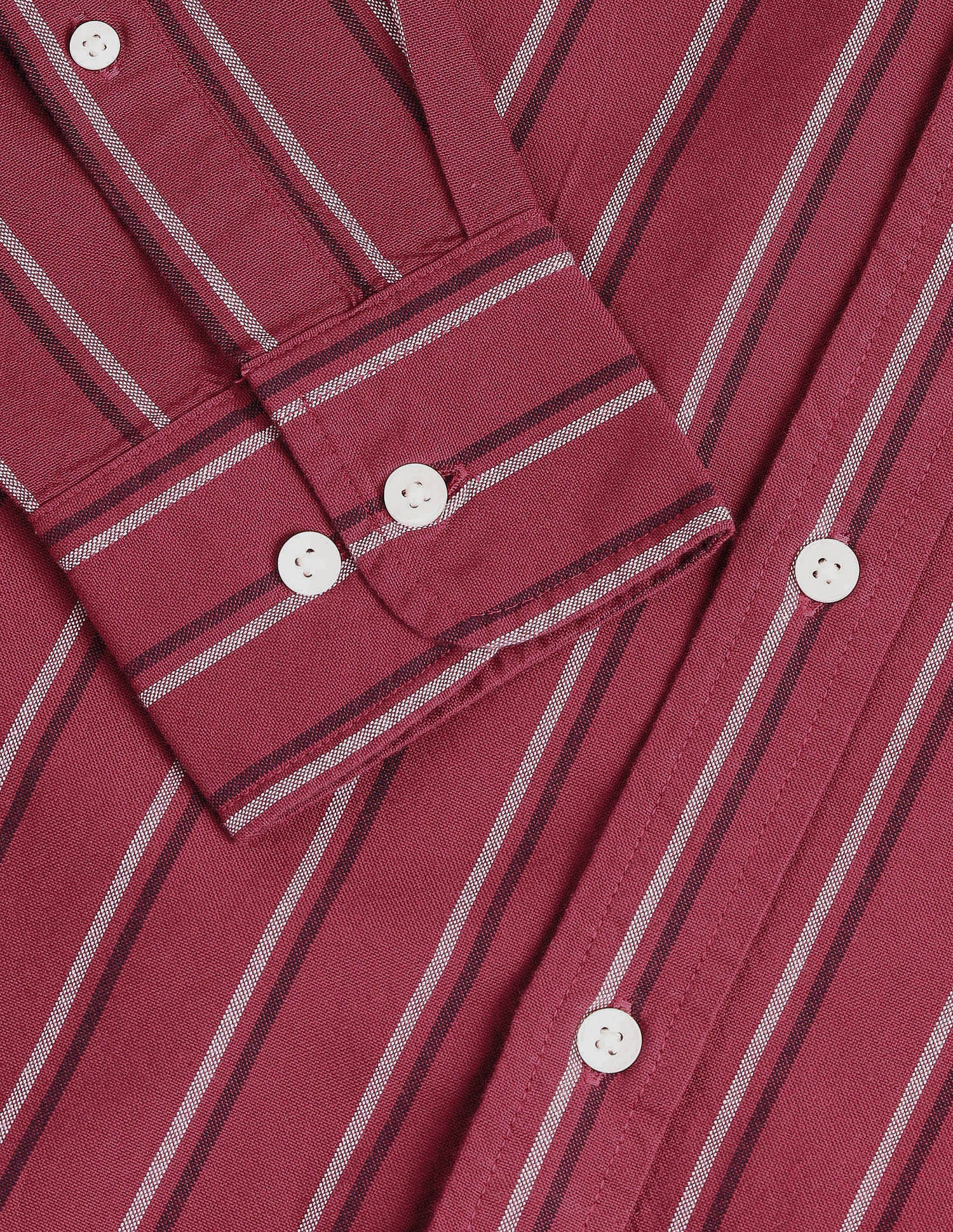 Tailored Fit Striped Shirt - Image 8