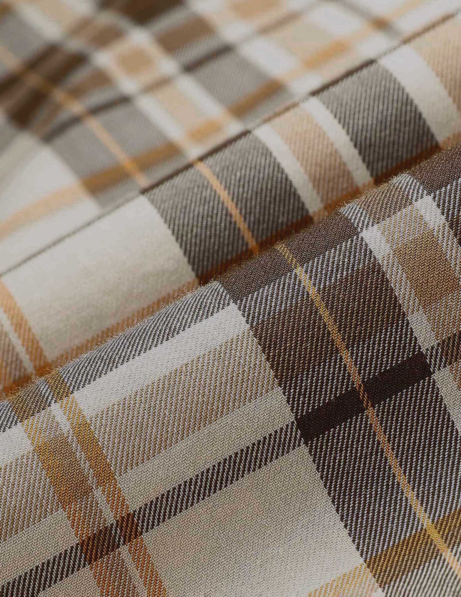 Tailored Fit Tartan Checked Shirt - Image 2