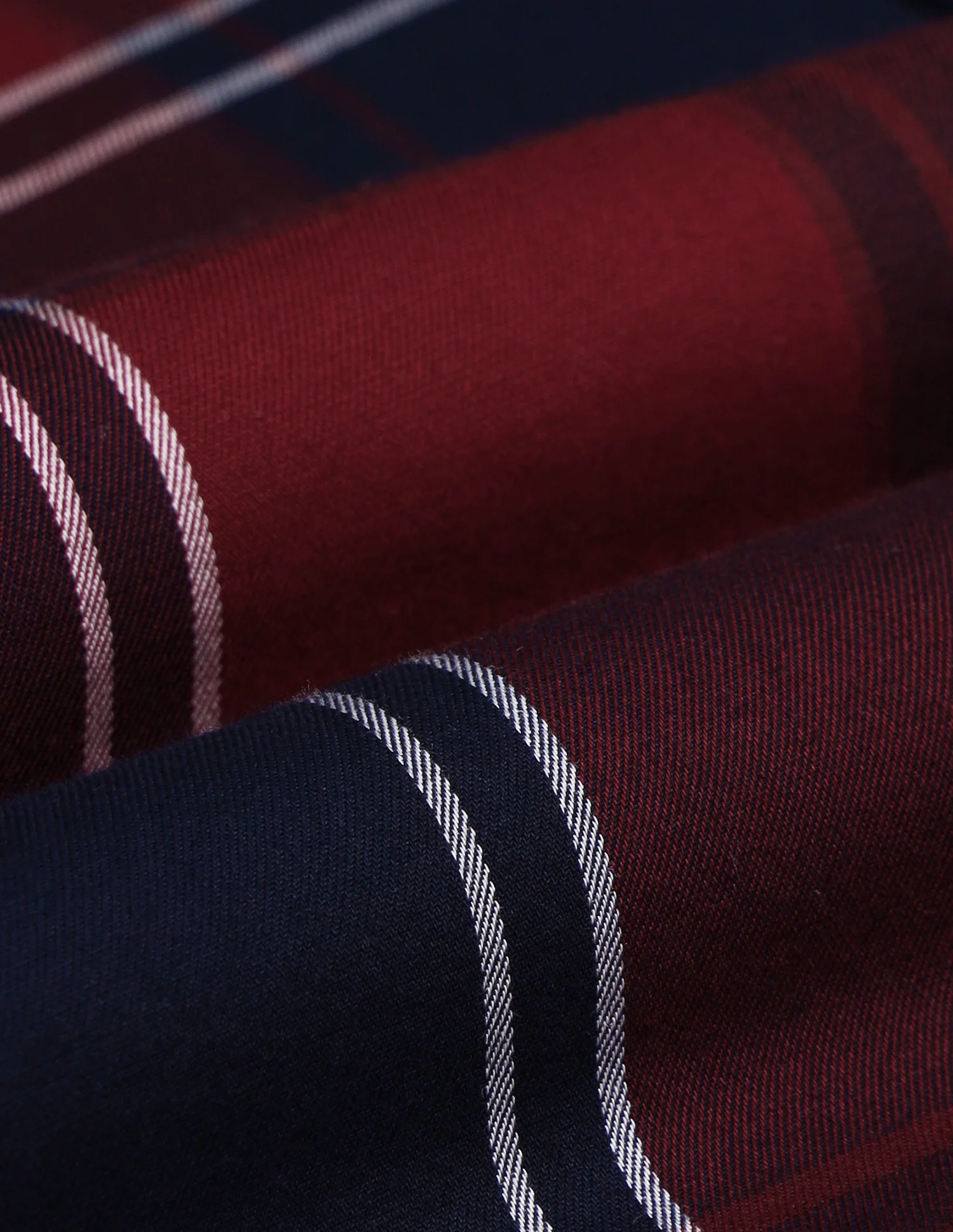 Tailored Fit Tartan Checks Shirt - Image 2