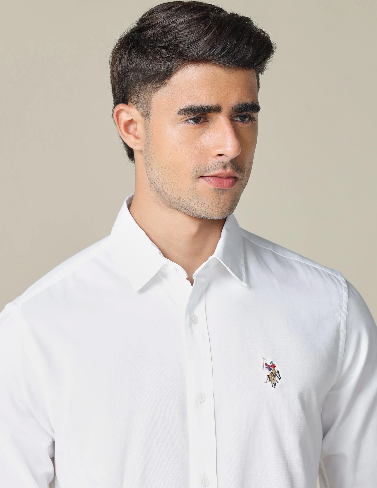 Tailored Fit Textured Shirt - Image 7