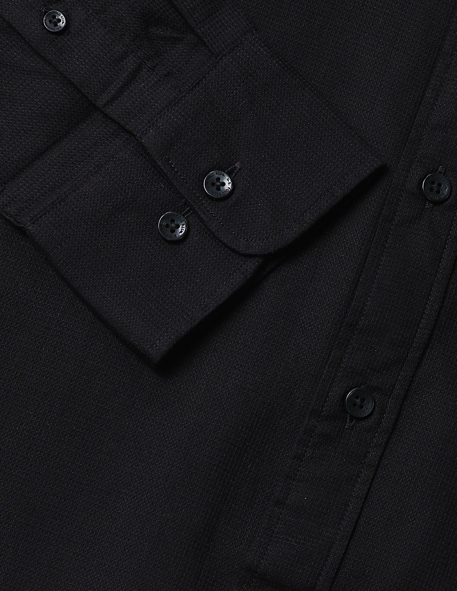 Tailored Fit Textured Shirt - Image 8