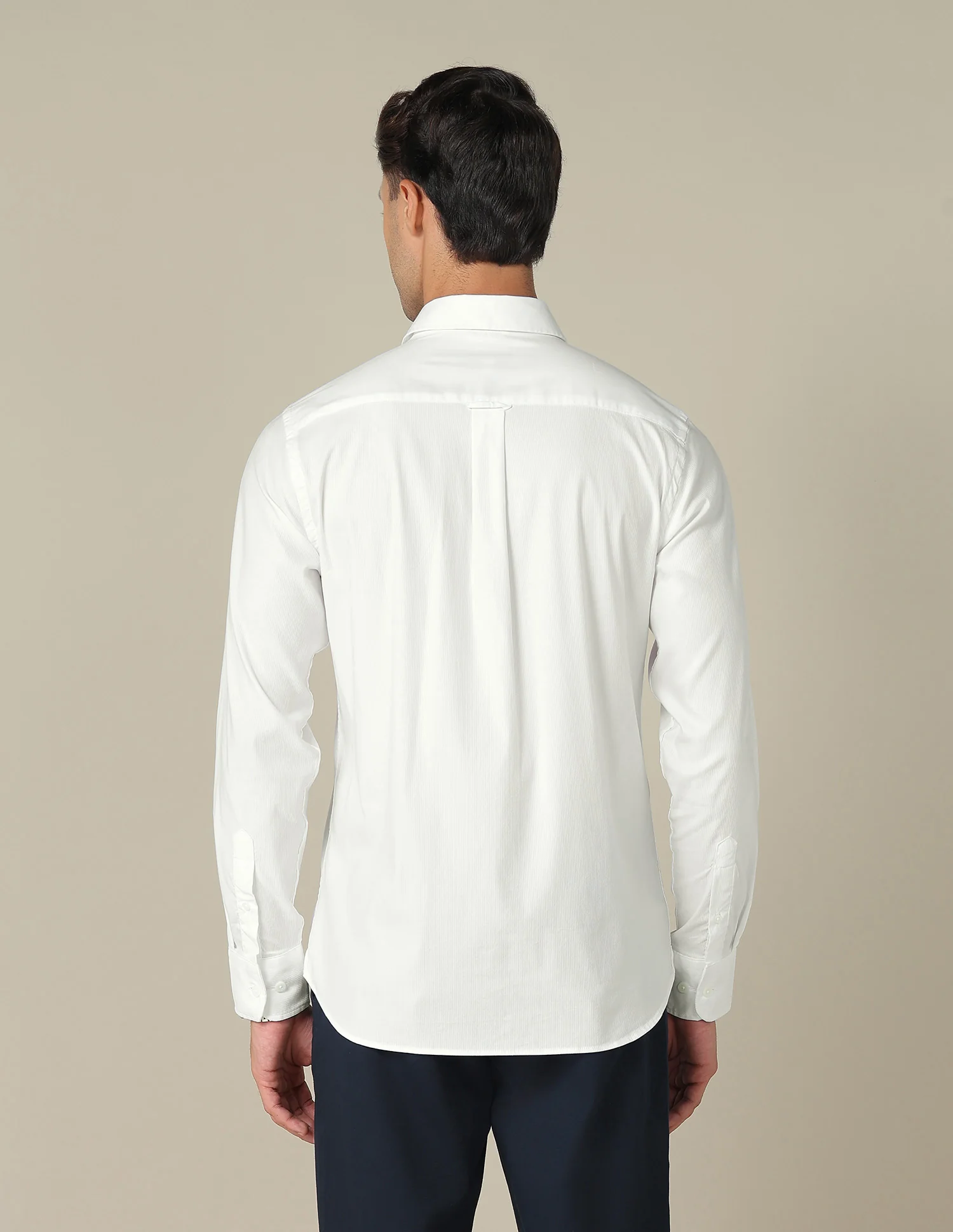 Tailored Fit Textured Shirt - Image 5