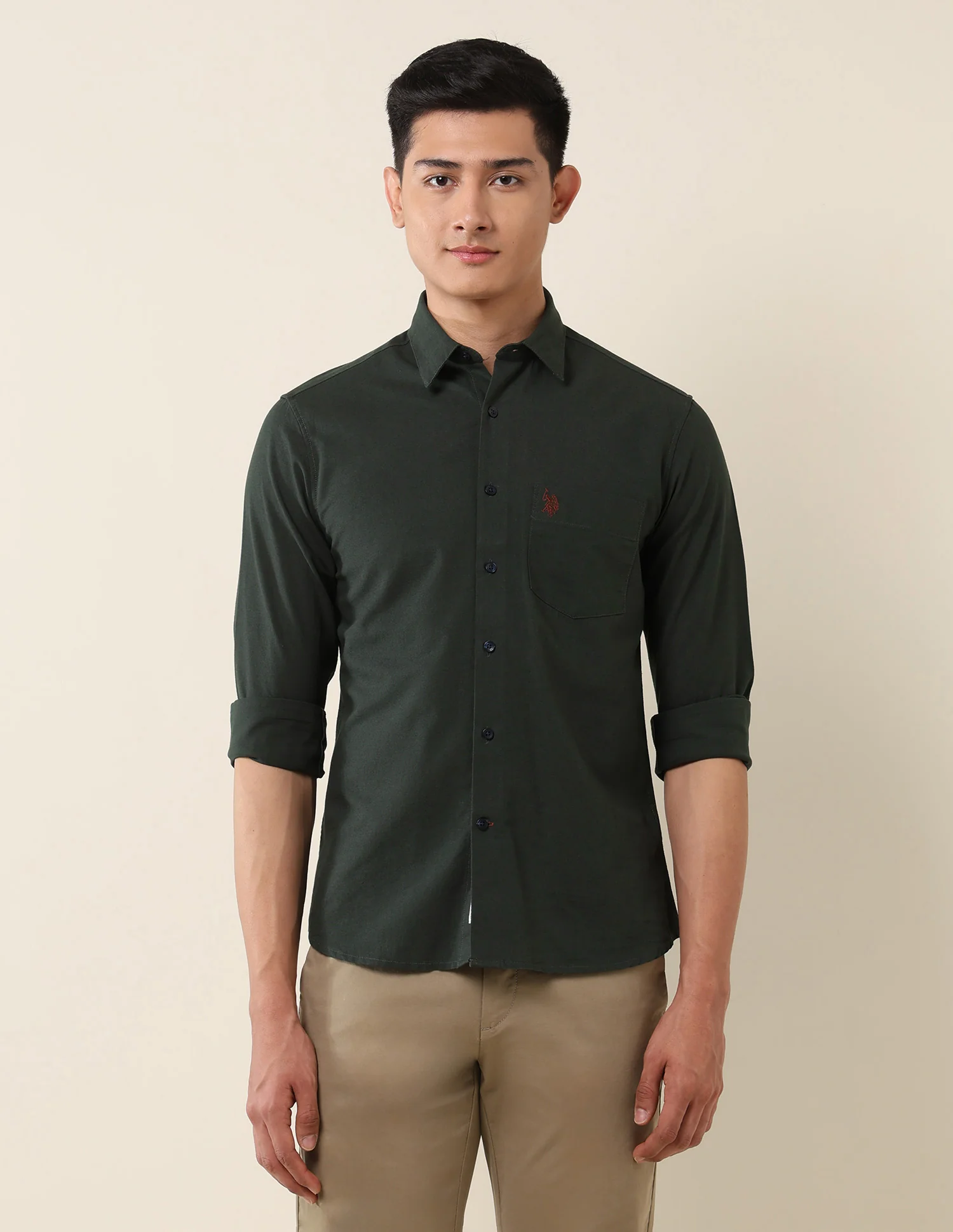Tailored Fit Twill Shirt - Image 6