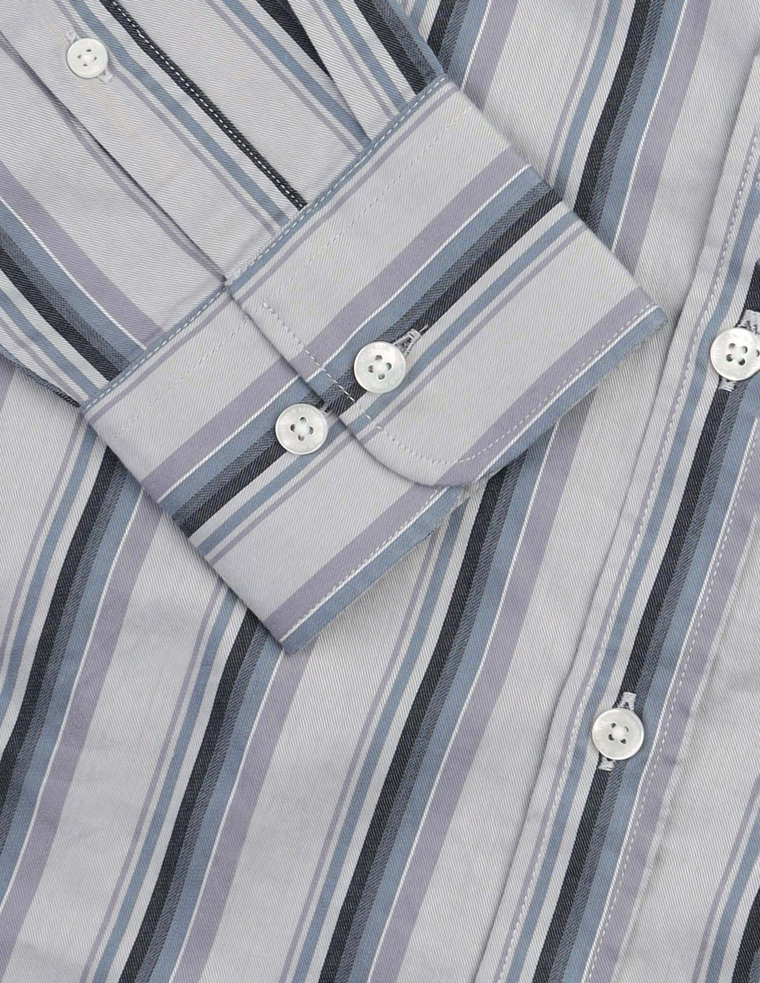 Tailored Fit Vertical Striped Shirt - Image 8