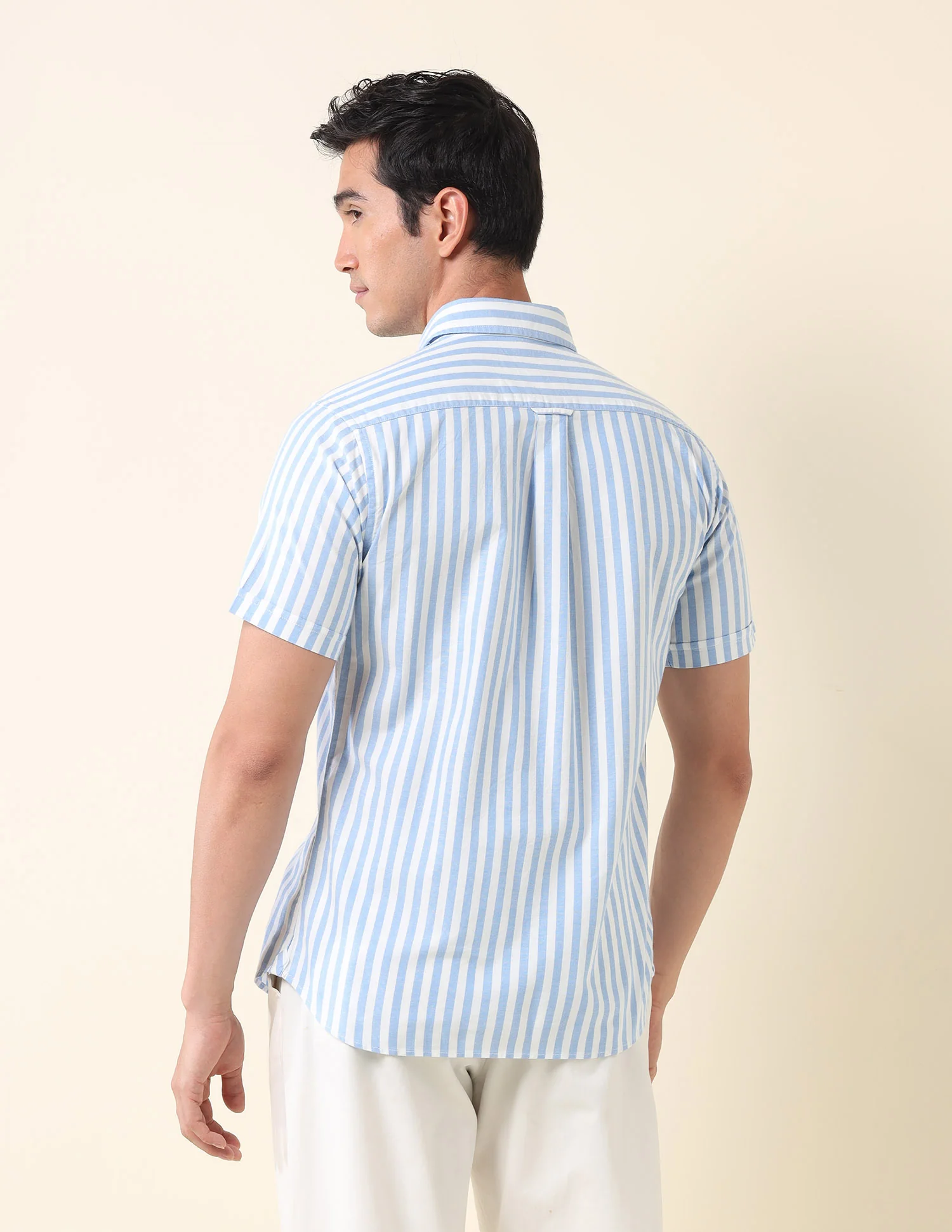 Tailored Fit Vertical Striped Shirt - Image 5
