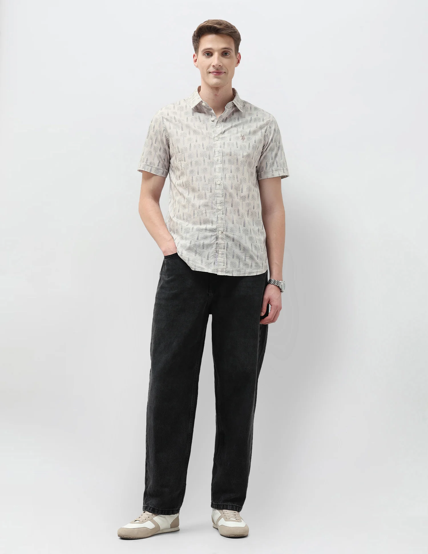 Tailored Fit Working Holiday Shirt - Image 3