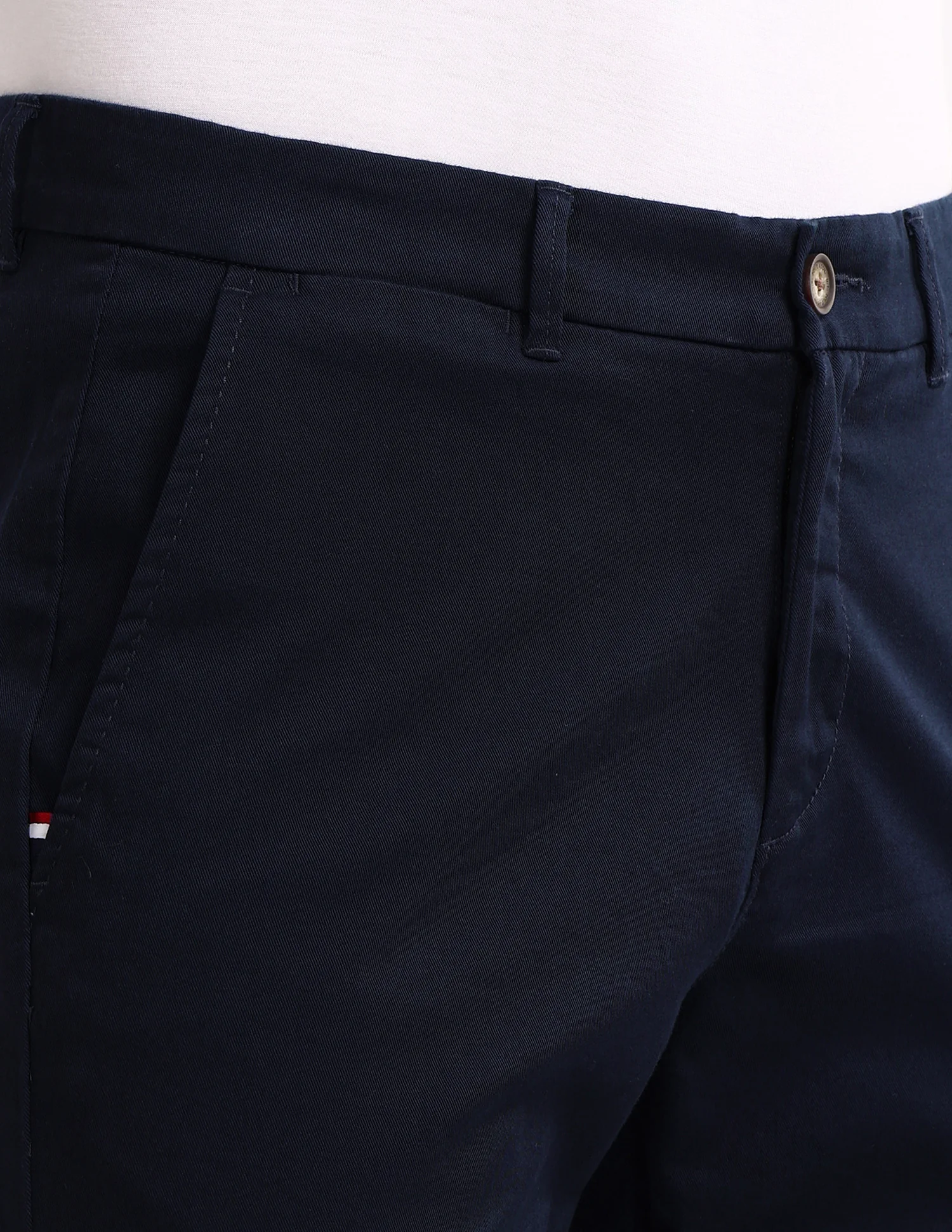 Riley Straight Fit Twill Trousers - Image 8