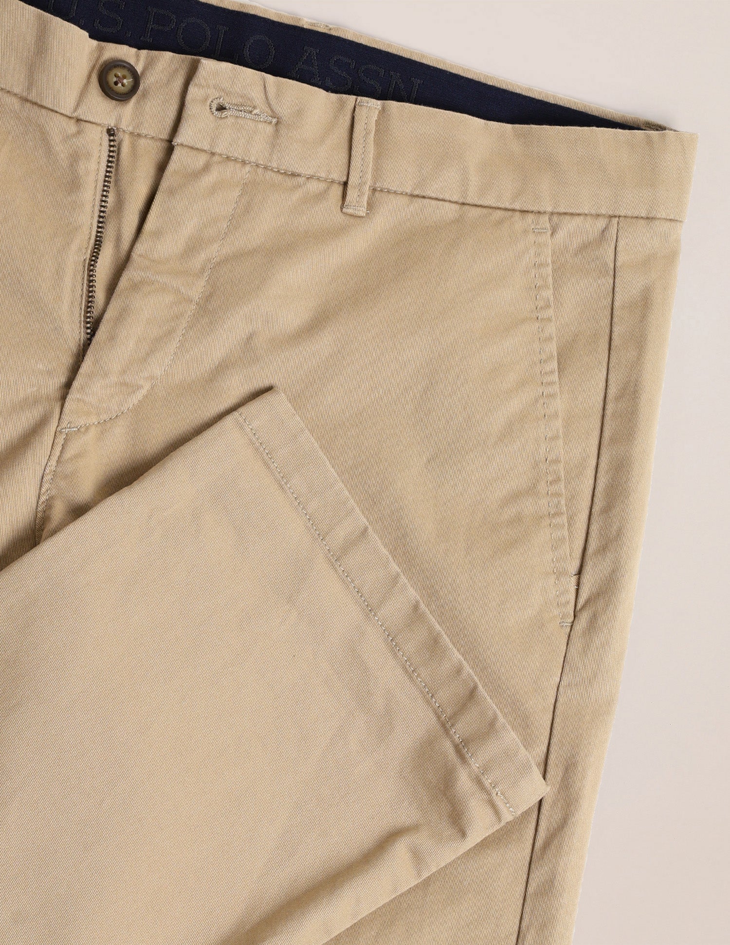 Riley Straight Fit Twill Trousers - Image 2