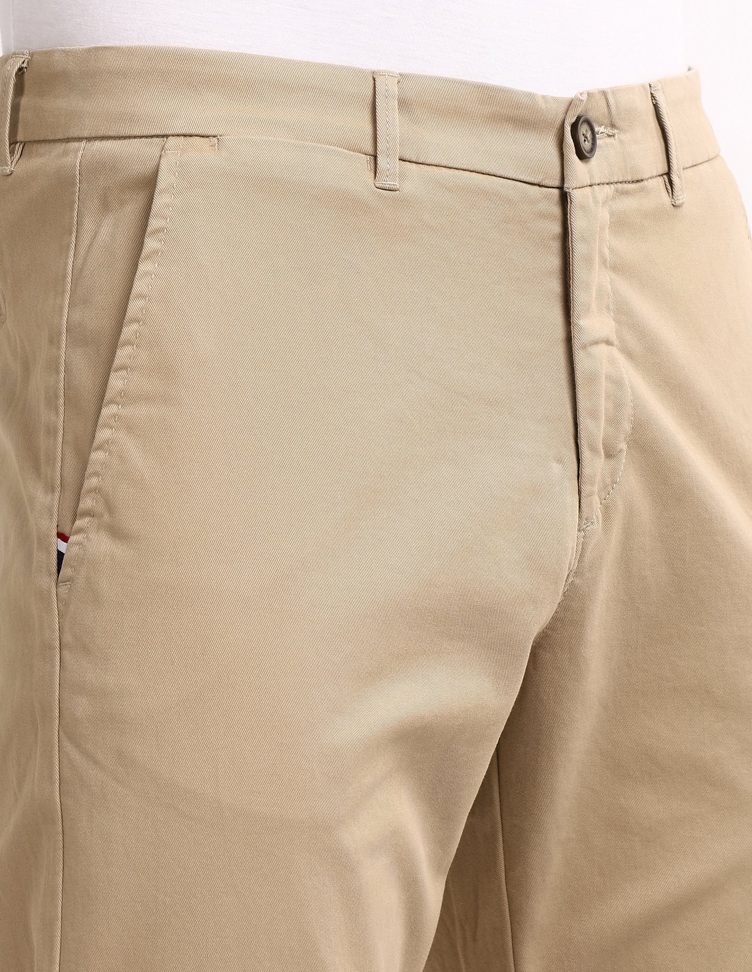 Riley Straight Fit Twill Trousers - Image 7