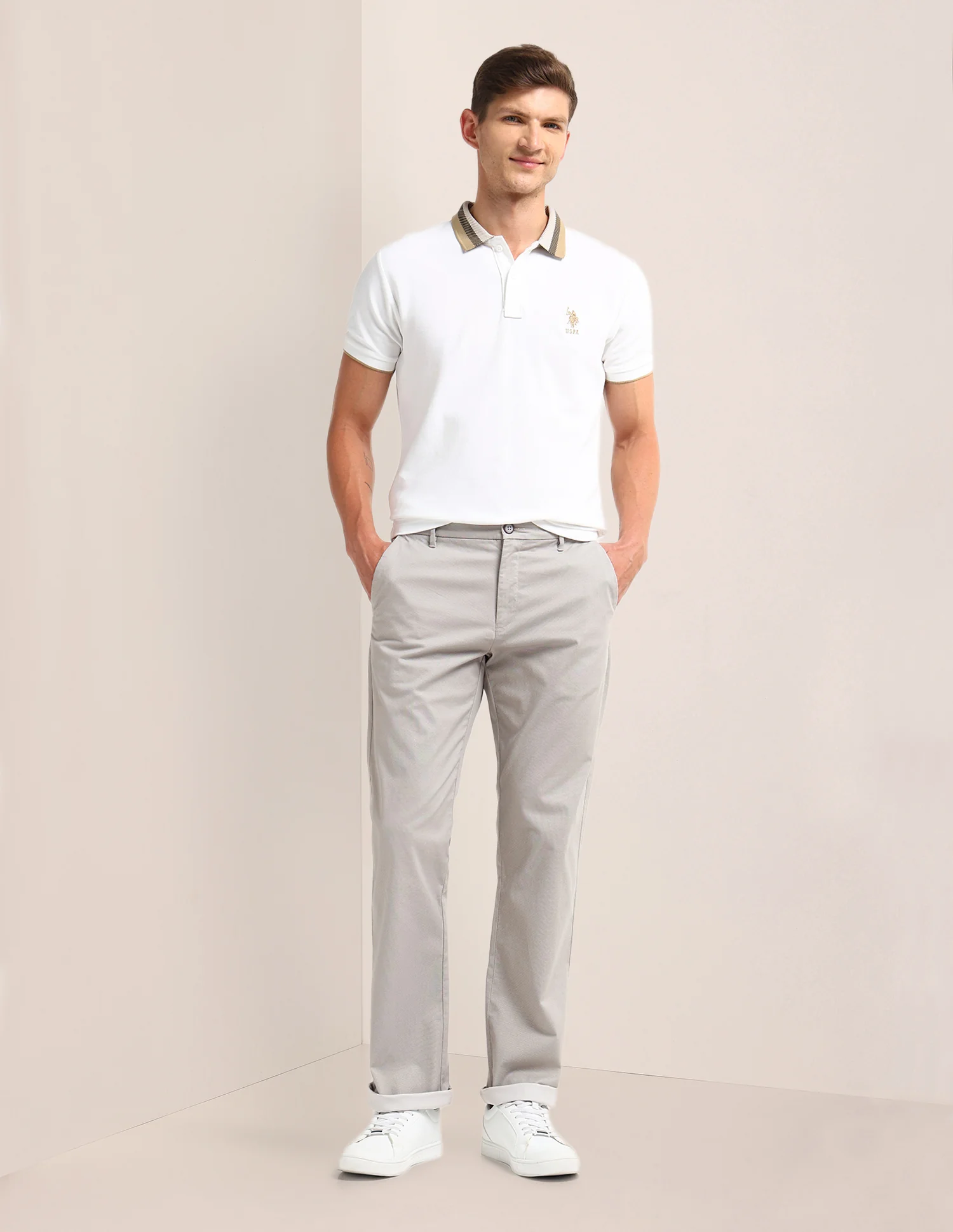 Riley Straight Fit Regular Trousers - Image 3