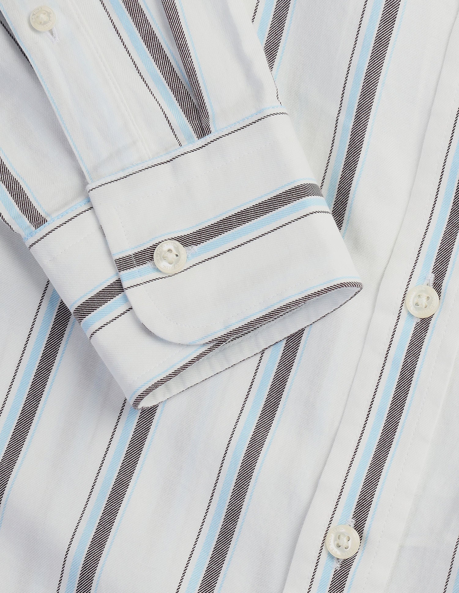 Tailored Vertical Stripes Shirt - Image 9