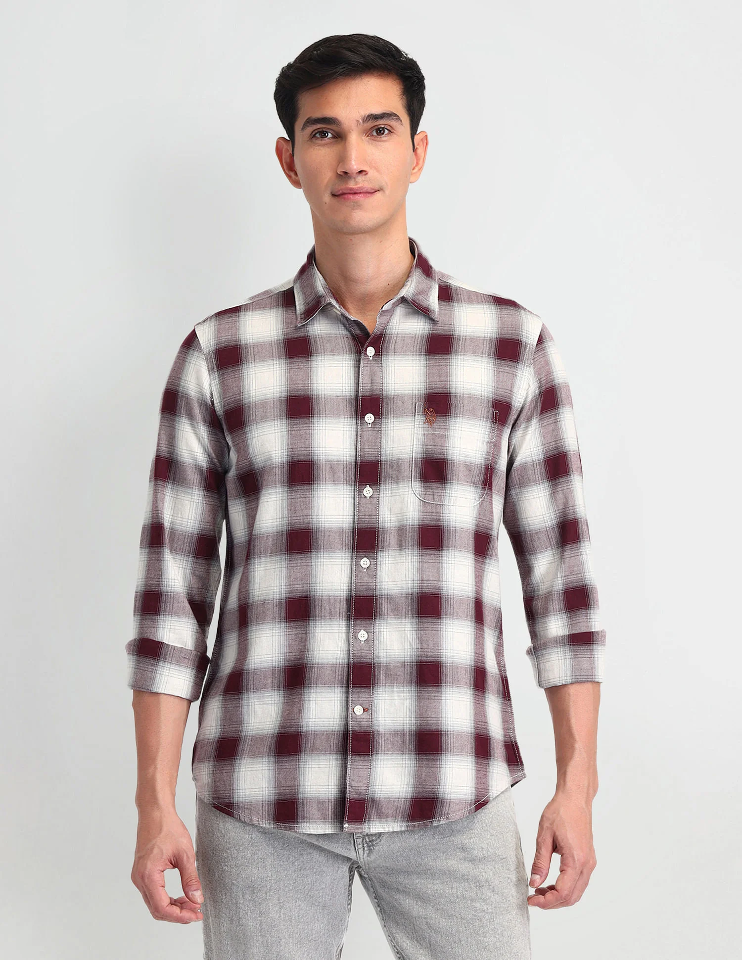 Tartan Check Regular Fit Shirt - Image 6