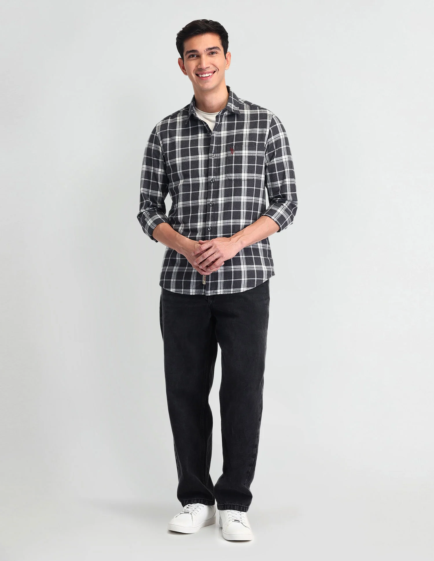 Tartan Check Regular Fit Shirt - Image 3