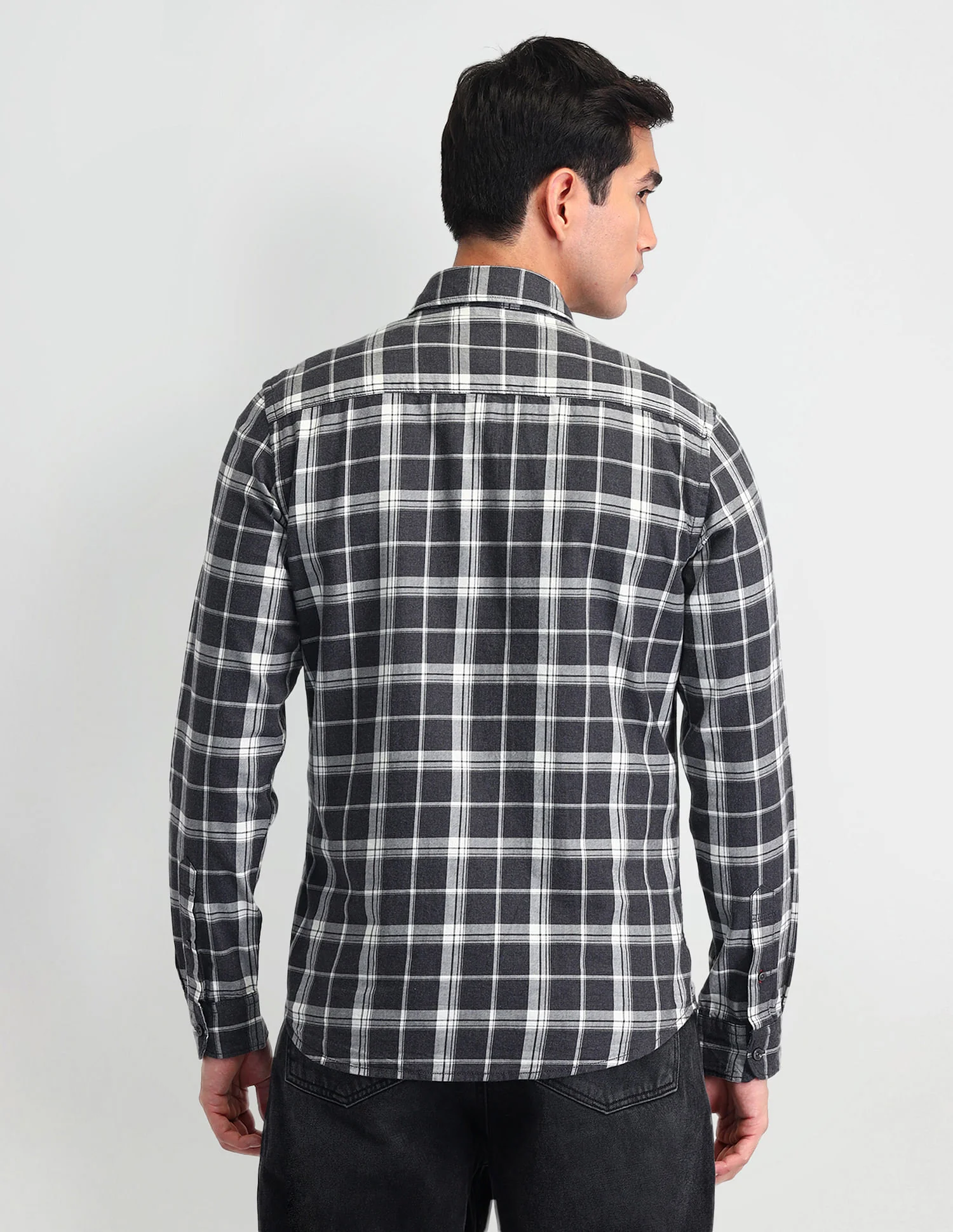 Tartan Check Regular Fit Shirt - Image 5
