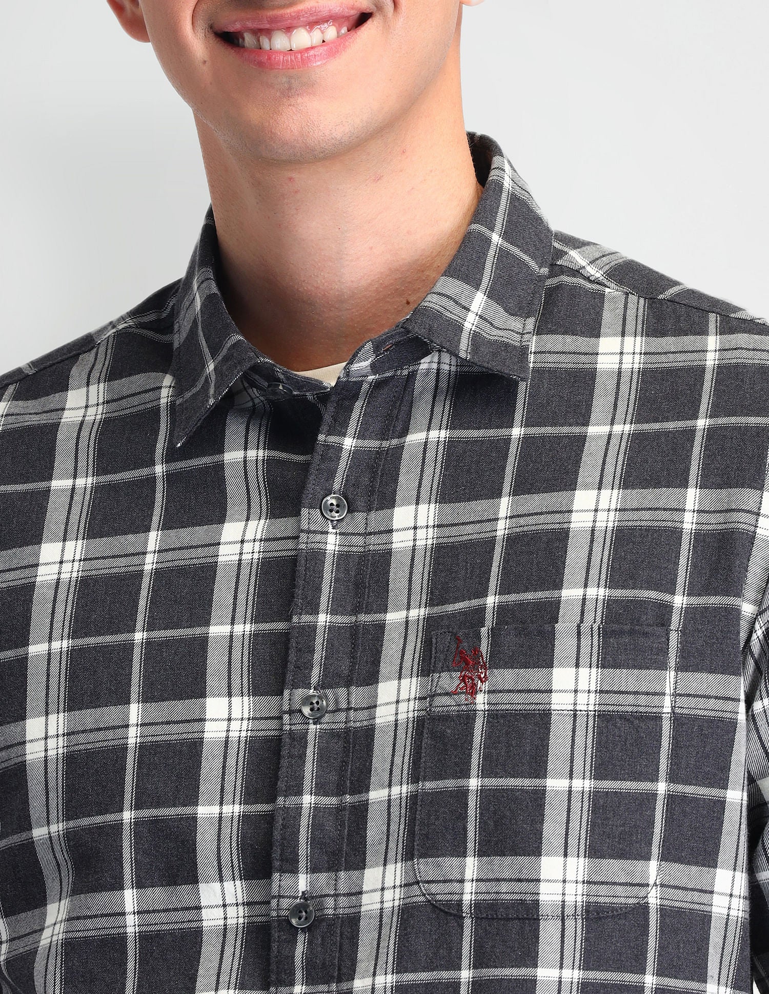 Tartan Check Regular Fit Shirt - Image 7