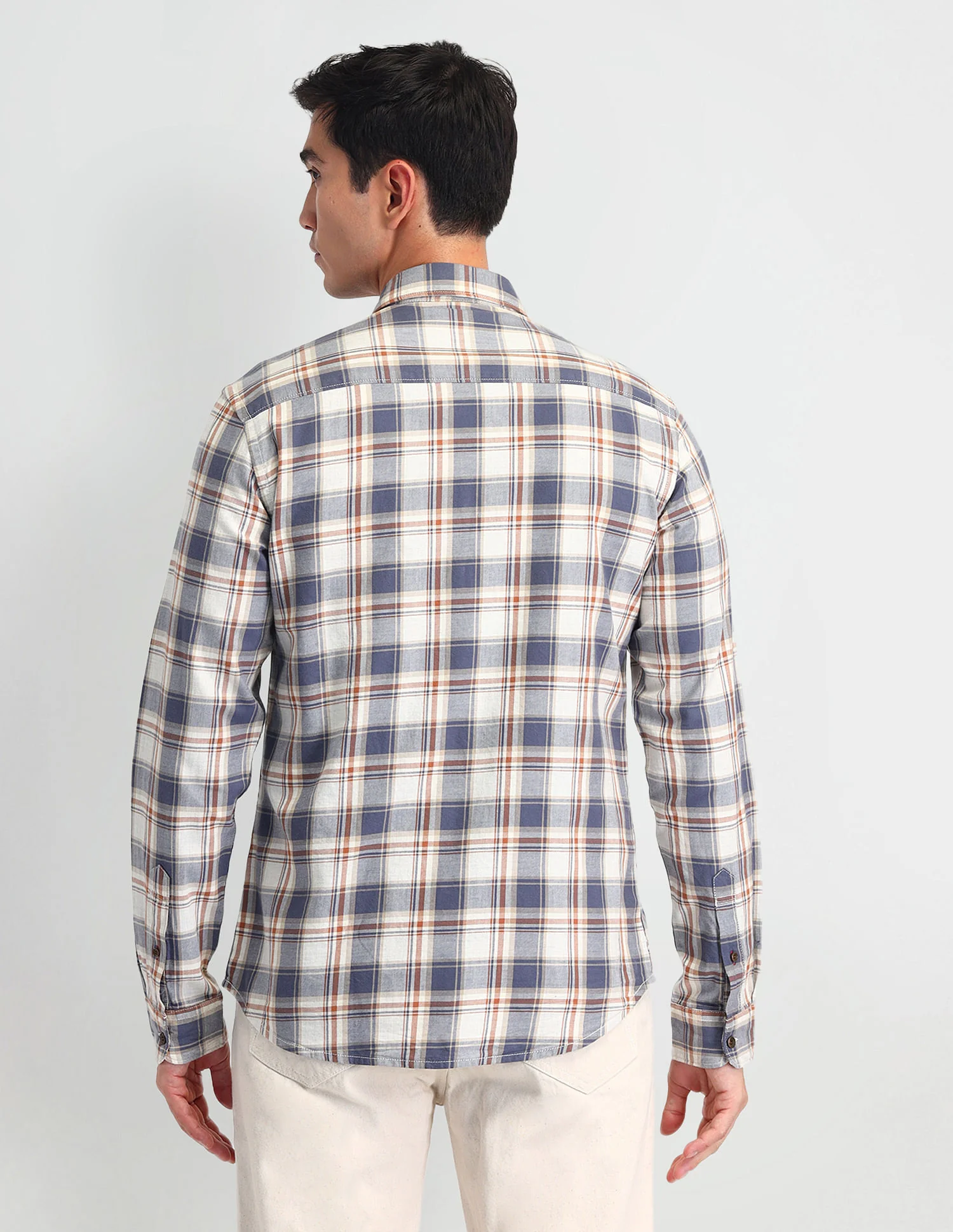 Tartan Check Regular Fit Shirt - Image 5