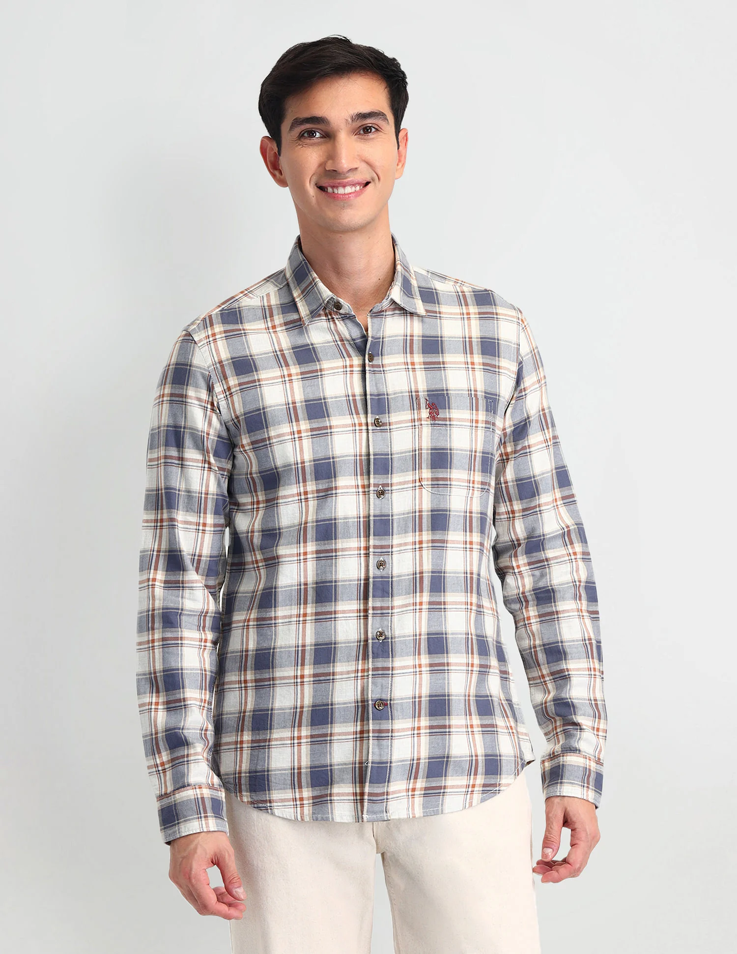 Tartan Check Regular Fit Shirt - Image 6