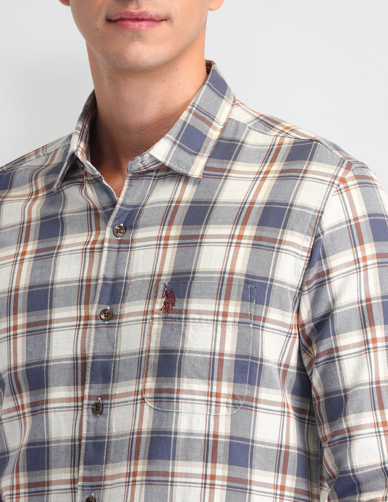 Tartan Check Regular Fit Shirt - Image 7