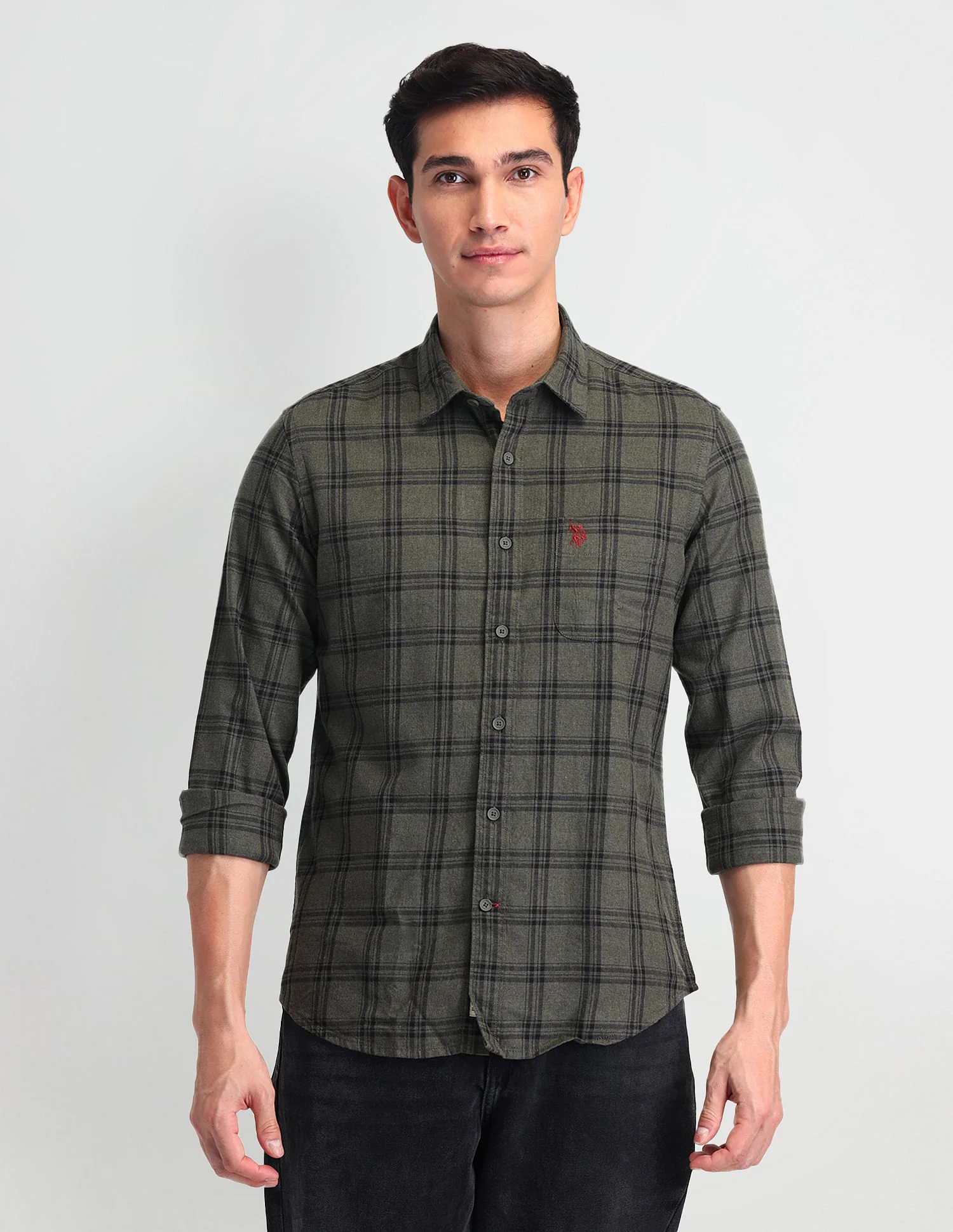 Tartan Check Regular Fit Shirt - Image 6