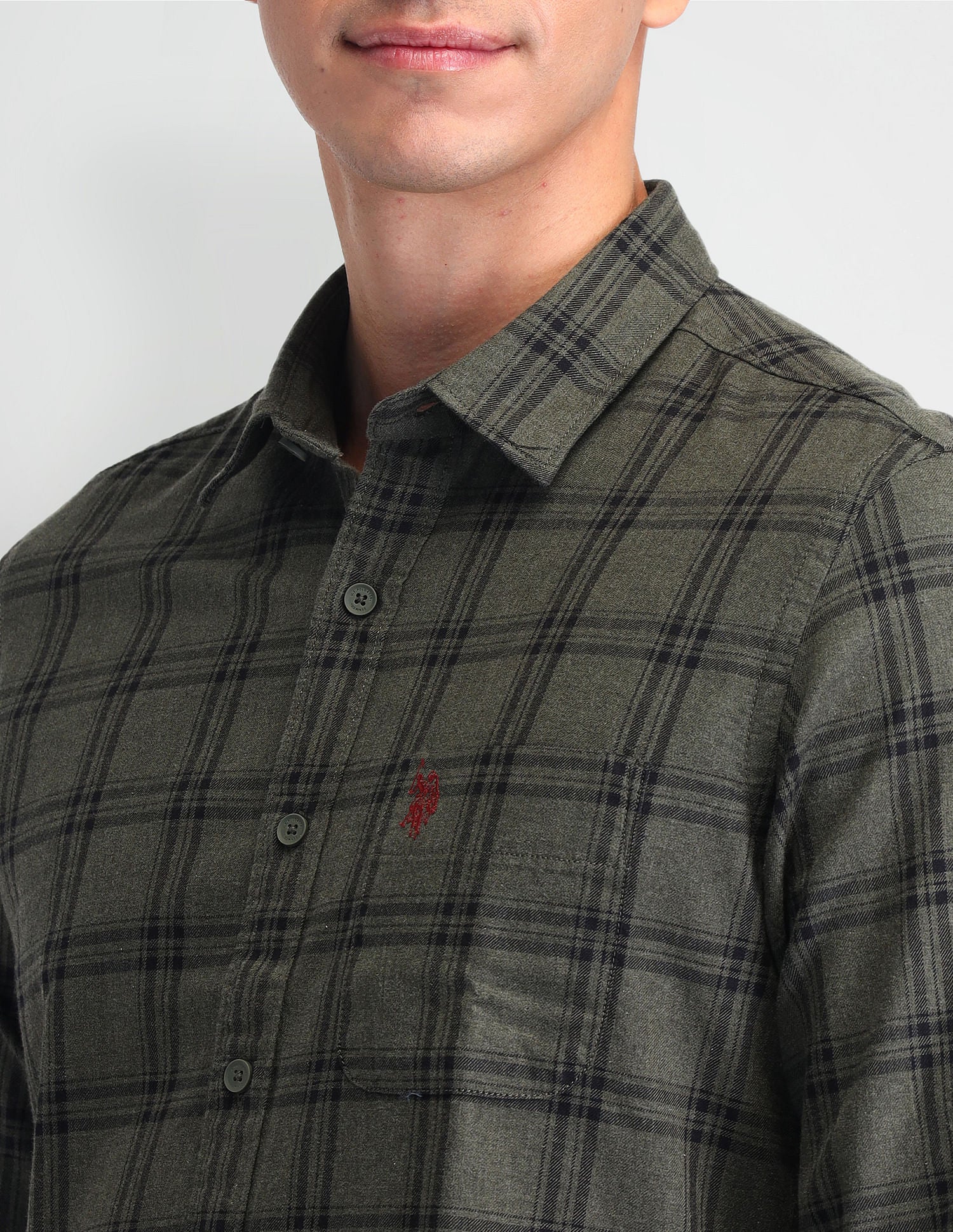 Tartan Check Regular Fit Shirt - Image 7