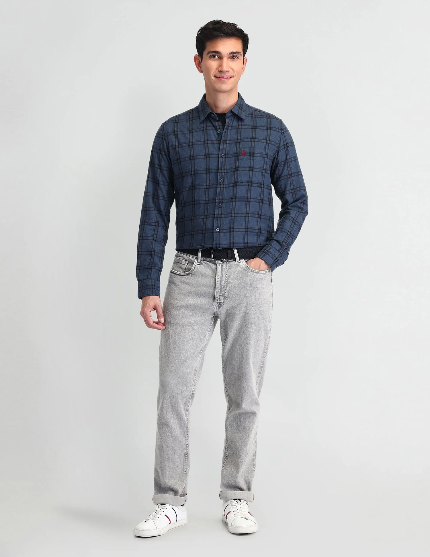 Tartan Check Regular Fit Shirt - Image 3
