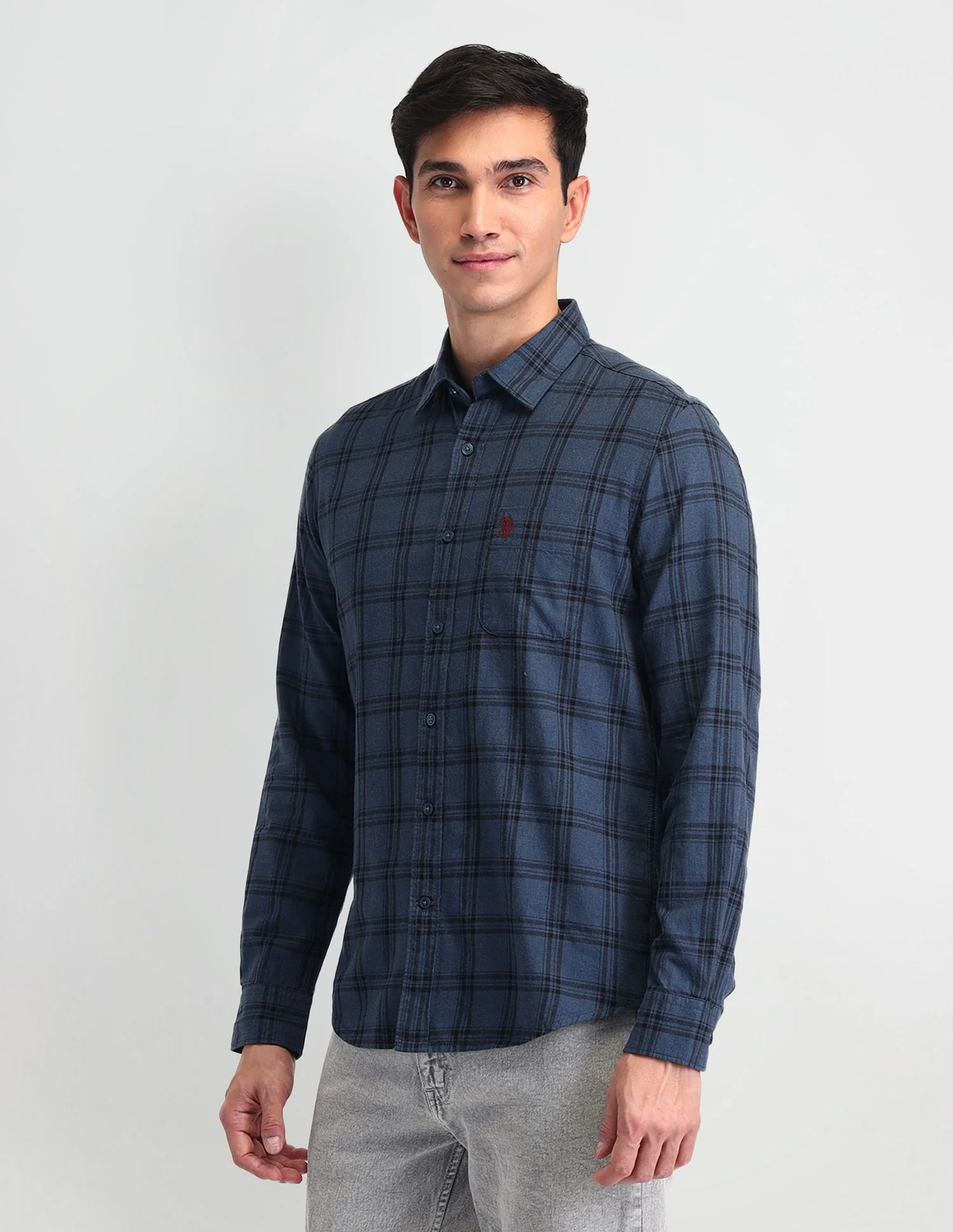 Tartan Check Regular Fit Shirt - Image 4