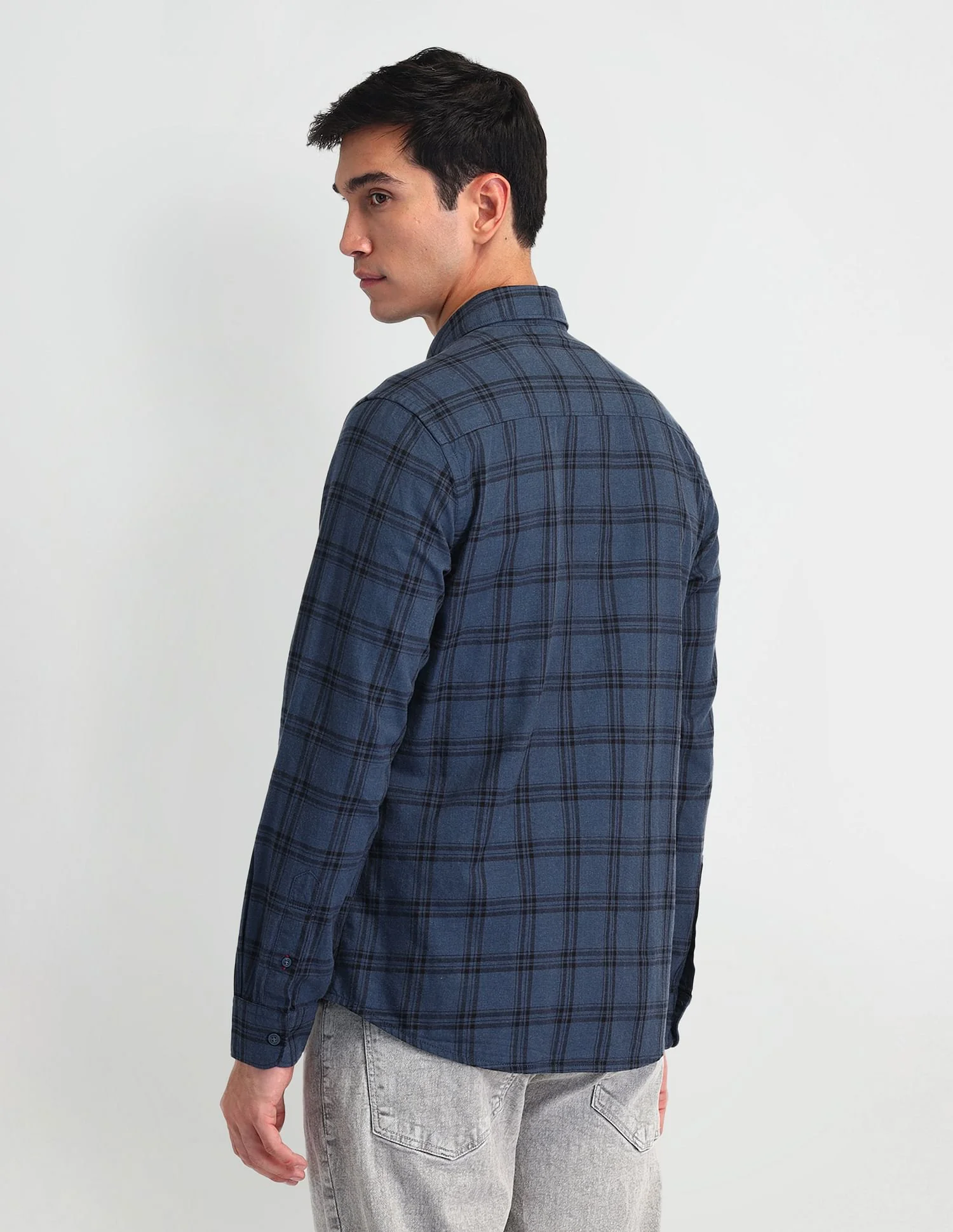 Tartan Check Regular Fit Shirt - Image 5