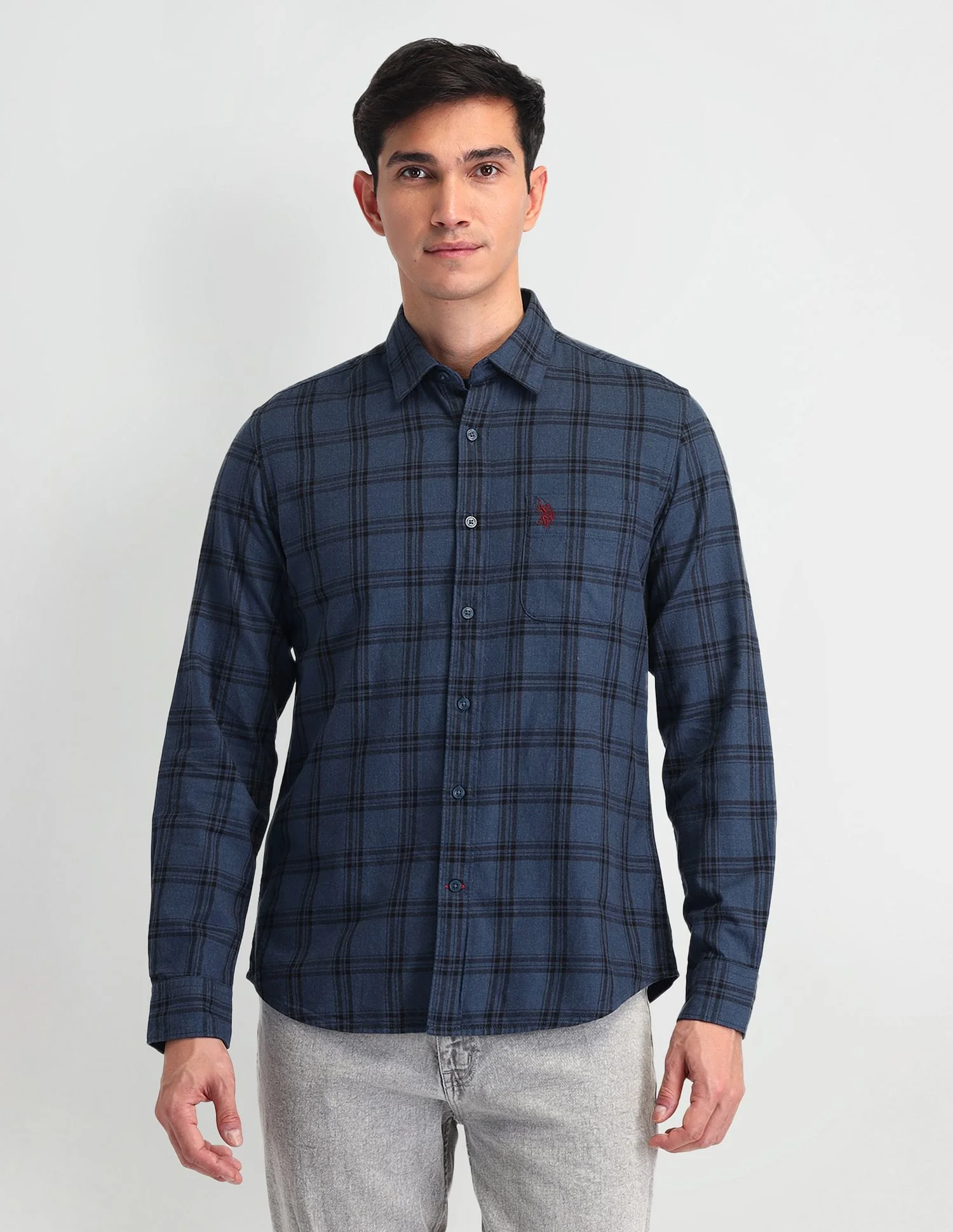 Tartan Check Regular Fit Shirt - Image 6