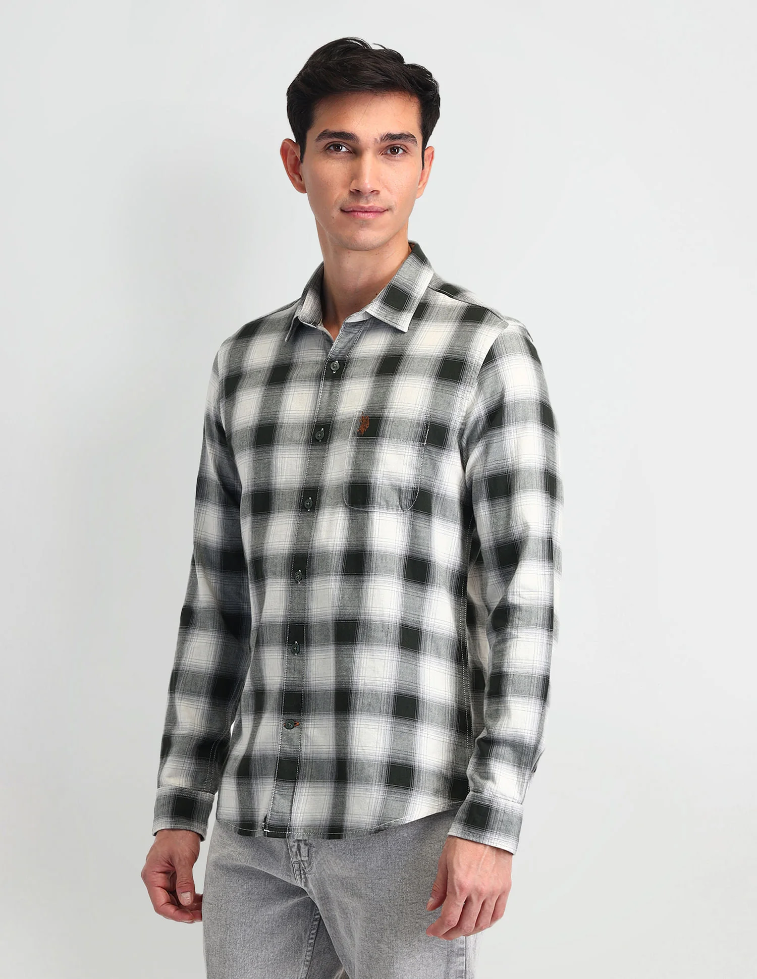 Tartan Check Regular Fit Shirt - Image 4