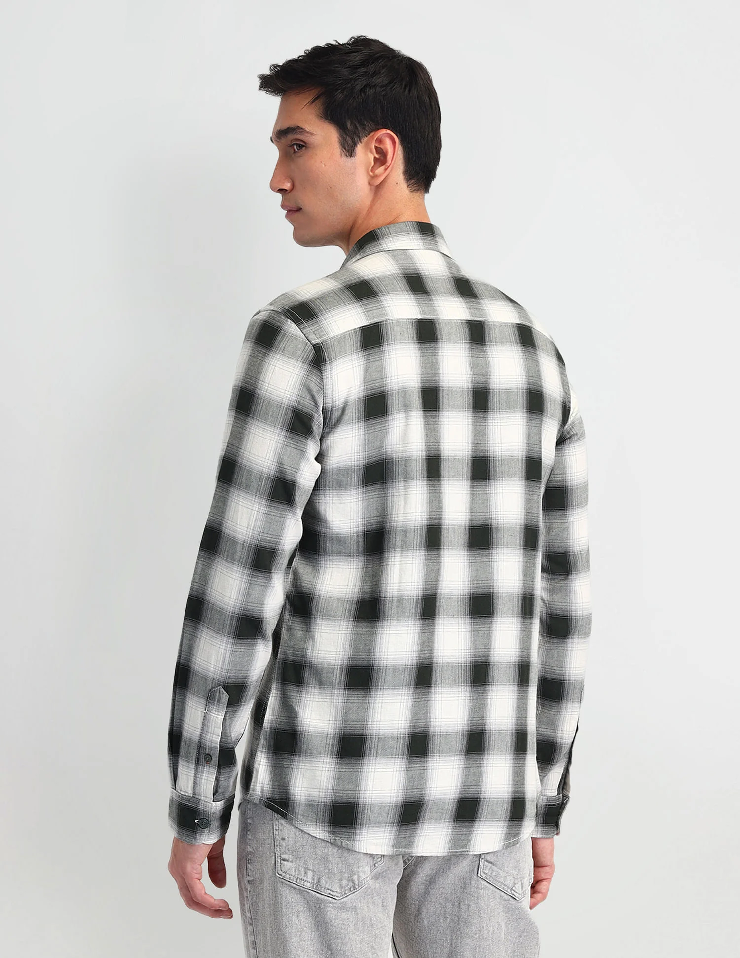 Tartan Check Regular Fit Shirt - Image 5