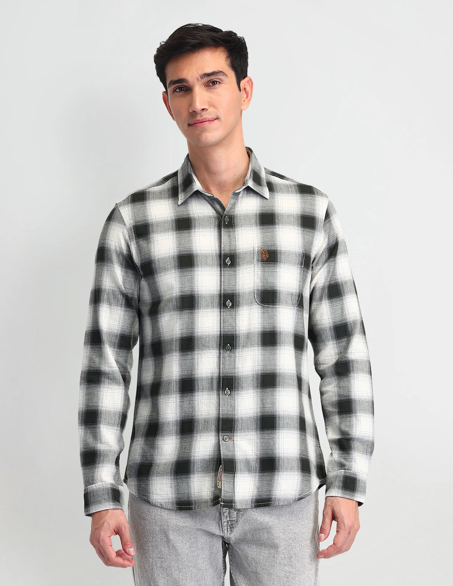 Tartan Check Regular Fit Shirt - Image 6