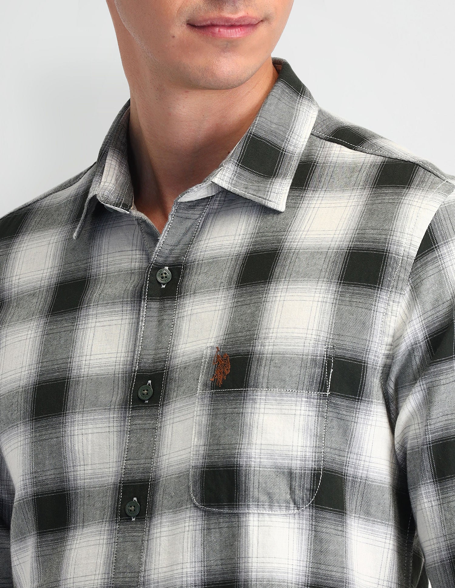 Tartan Check Regular Fit Shirt - Image 7