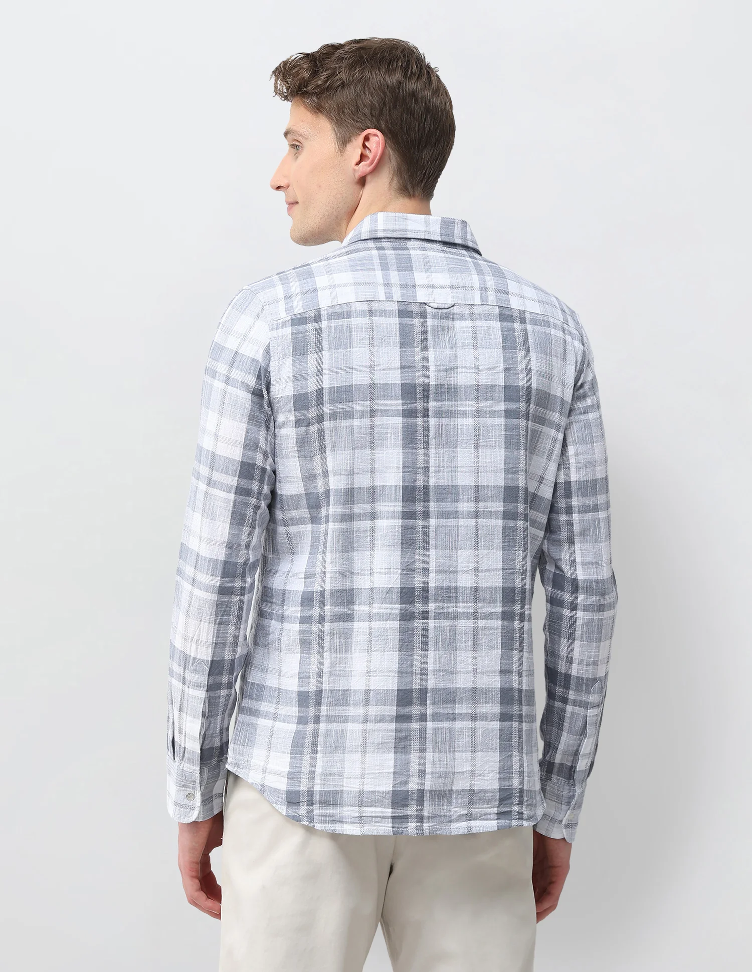 Tartan Checked Comfort Fit Shirt - Image 5