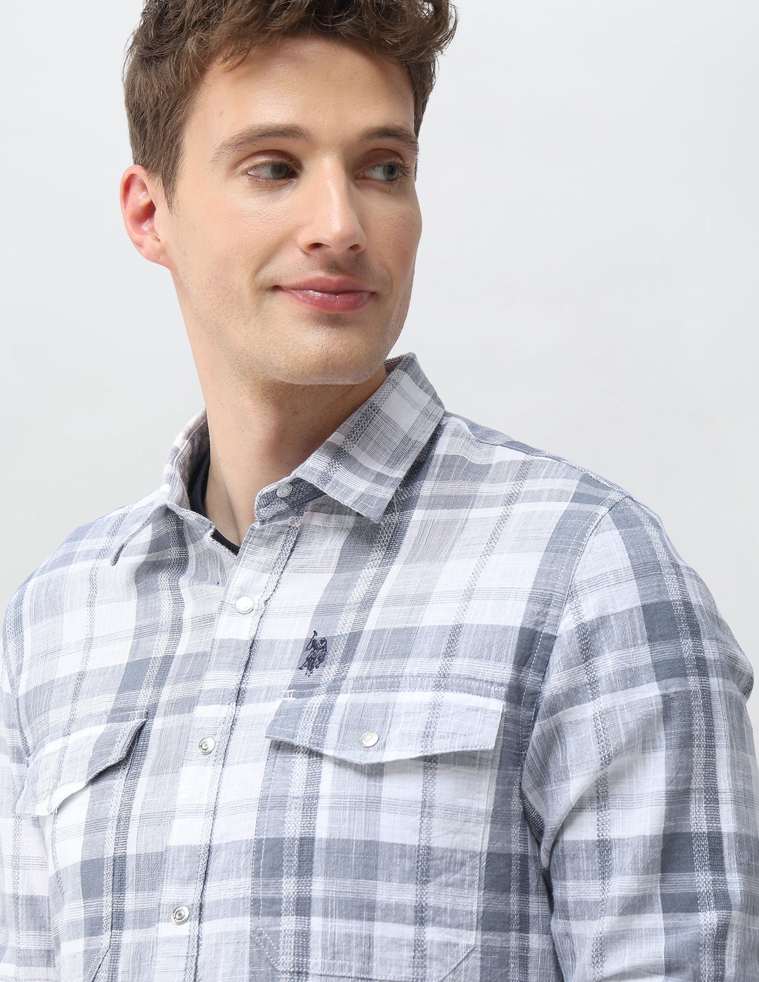 Tartan Checked Comfort Fit Shirt - Image 7