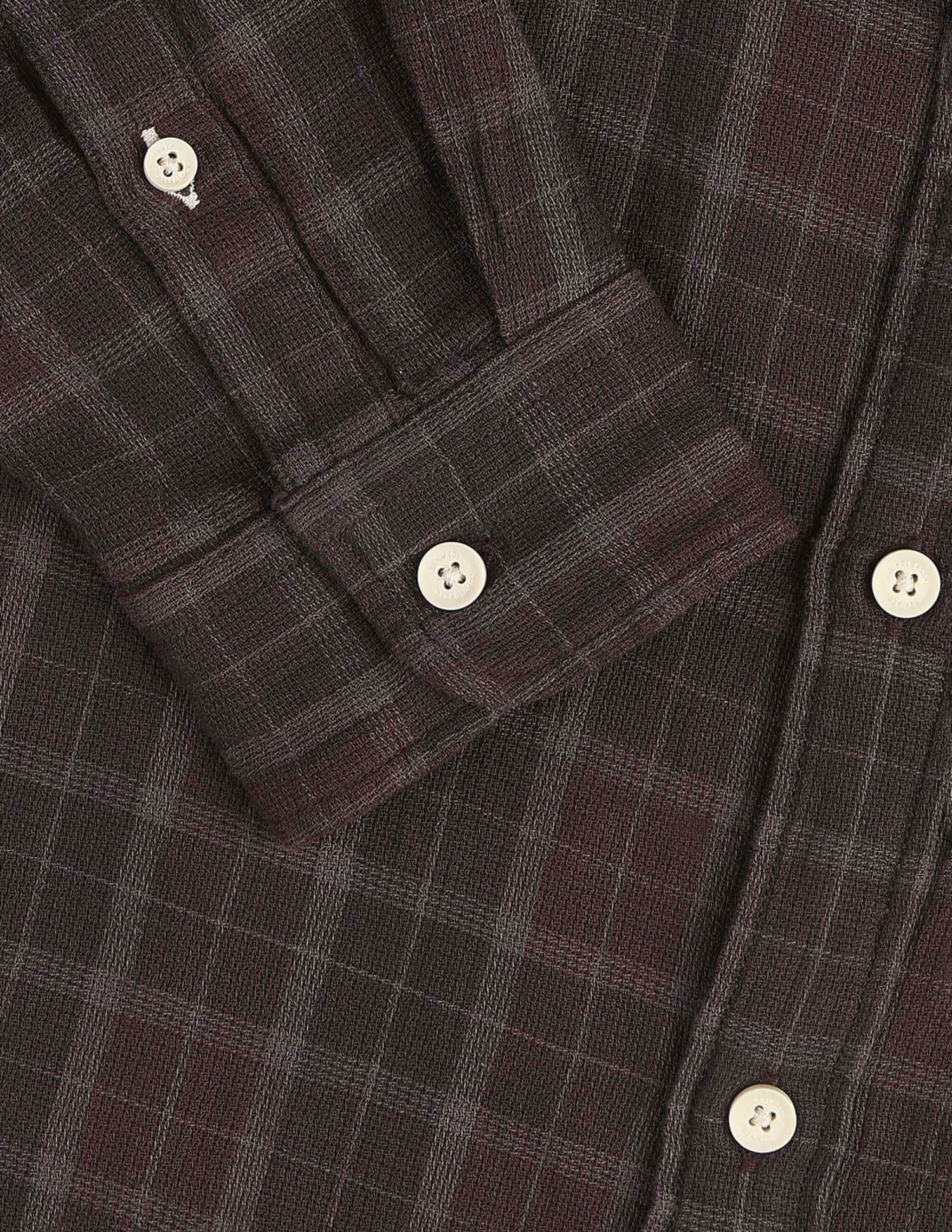 Tartan Checked Dobby Shirt - Image 8