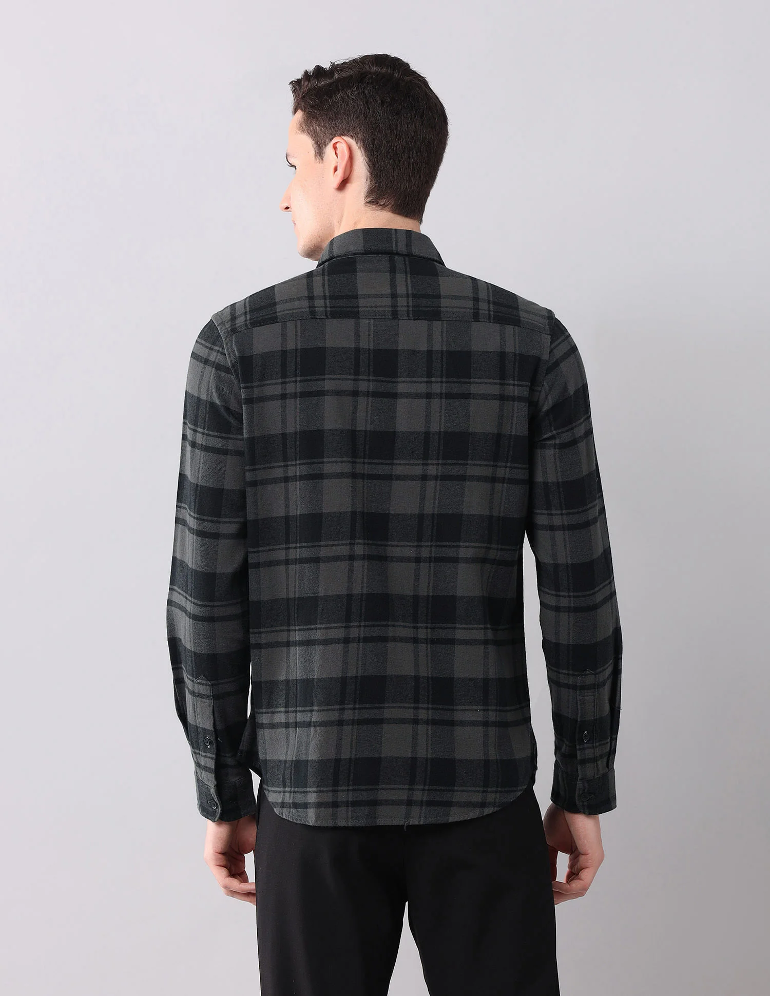 Tartan Checked Pure Cotton Shirt - Image 5