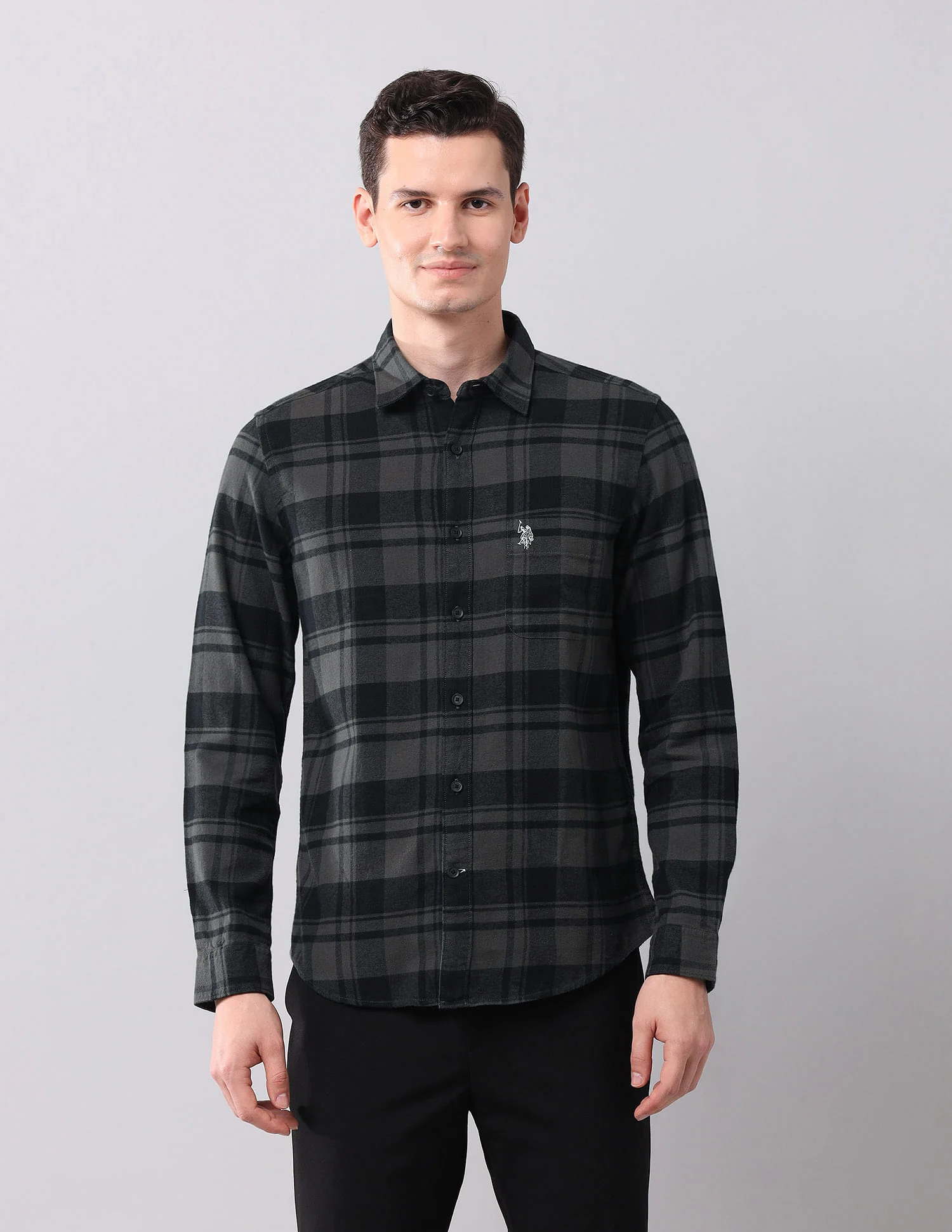 Tartan Checked Pure Cotton Shirt - Image 6