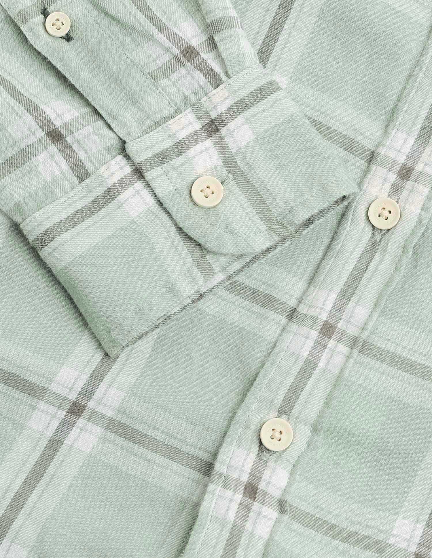 Tartan Checked Pure Cotton Shirt - Image 8