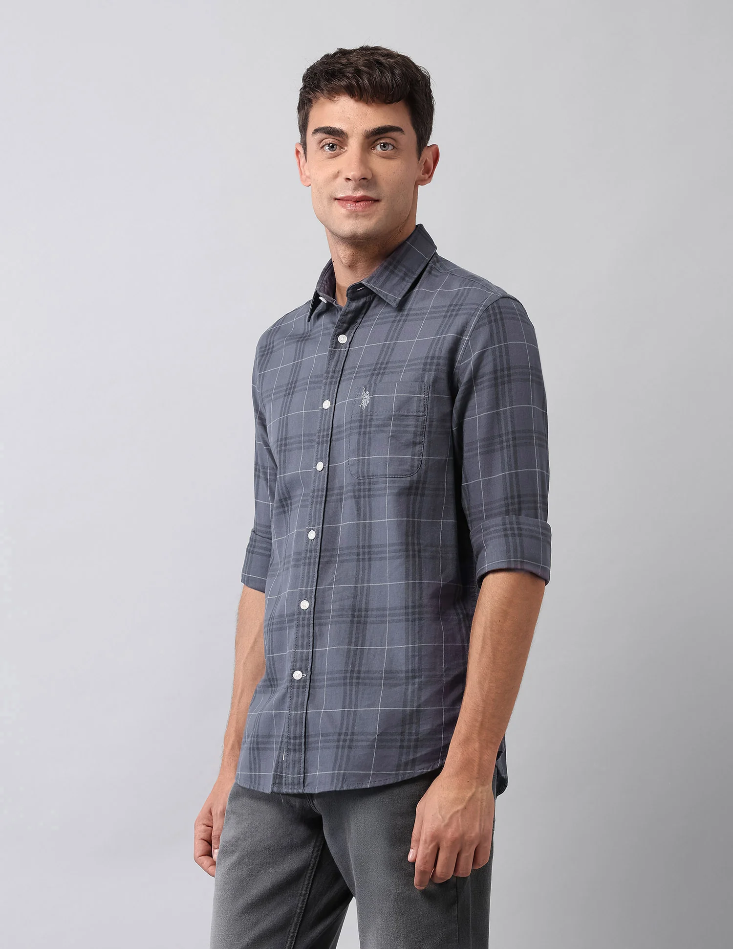Tartan Checked Pure Cotton Shirt - Image 4