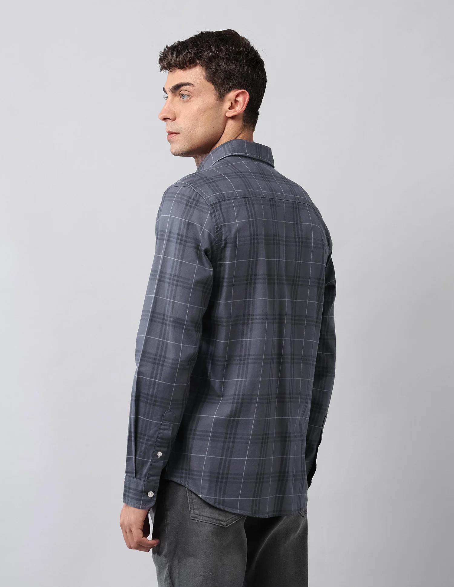 Tartan Checked Pure Cotton Shirt - Image 5