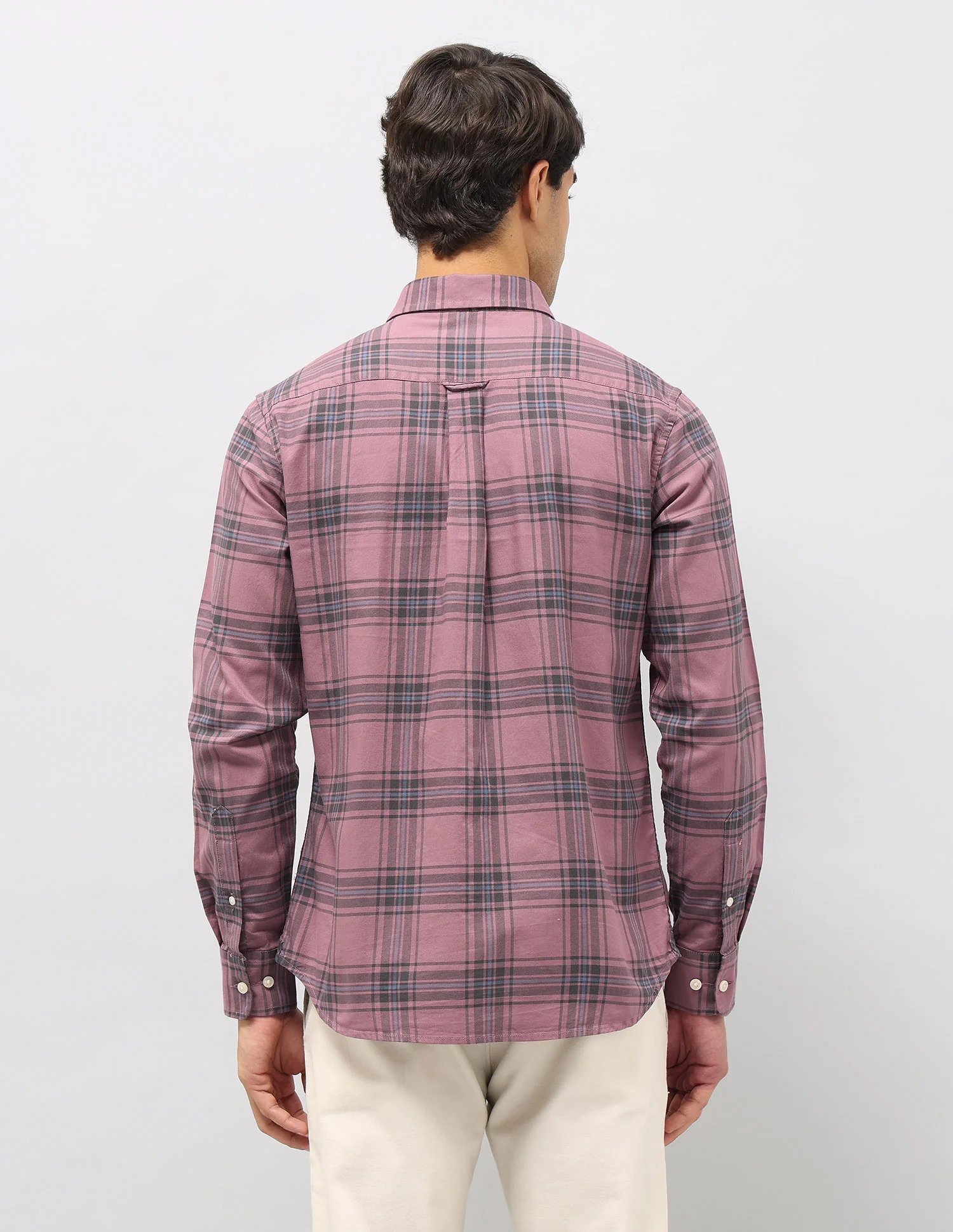 Tartan Checked Pure Cotton Shirt - Image 5