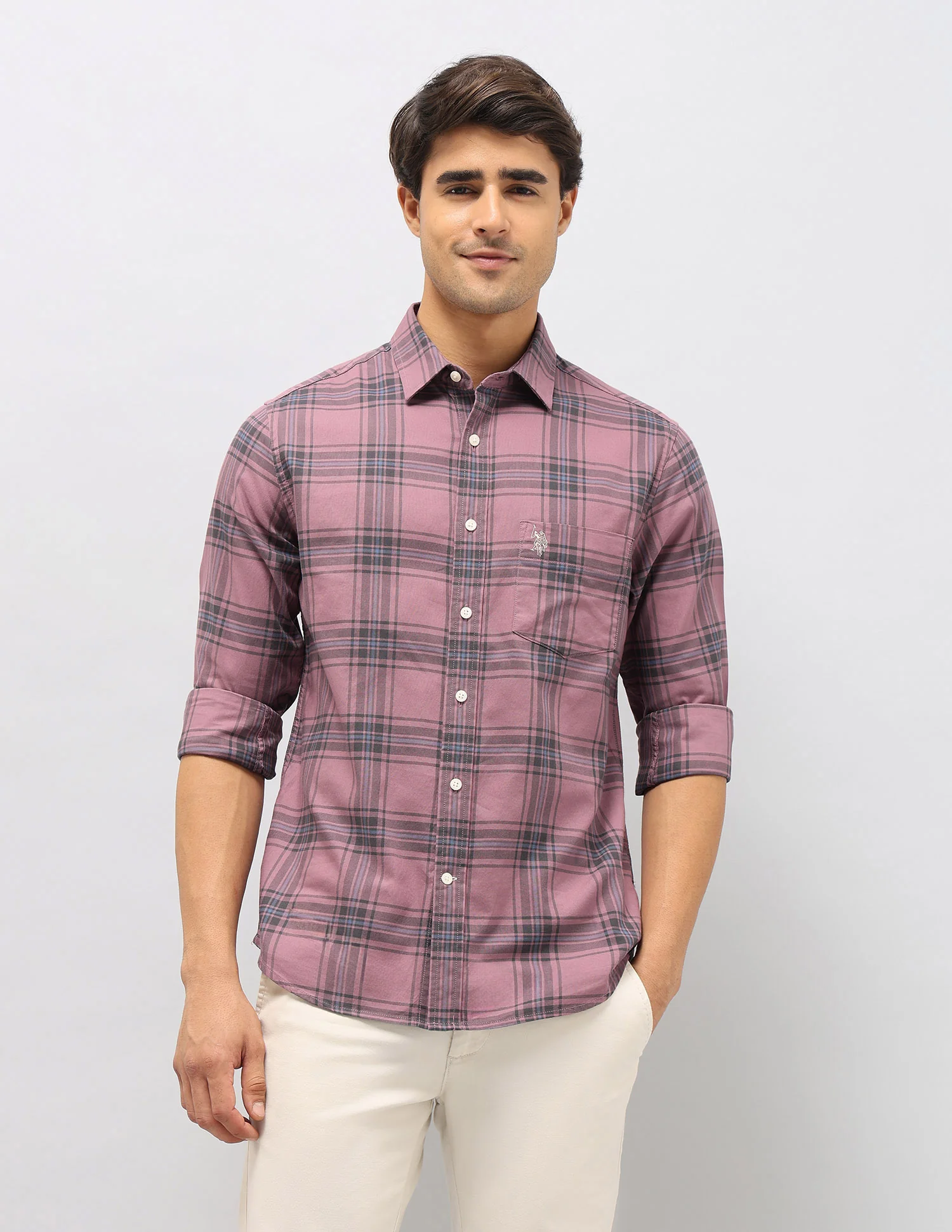 Tartan Checked Pure Cotton Shirt - Image 6