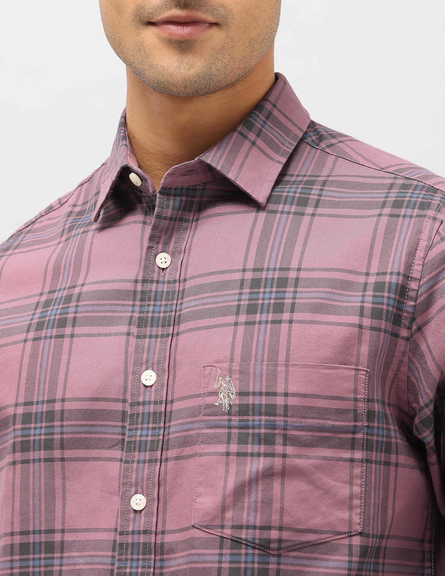 Tartan Checked Pure Cotton Shirt - Image 7