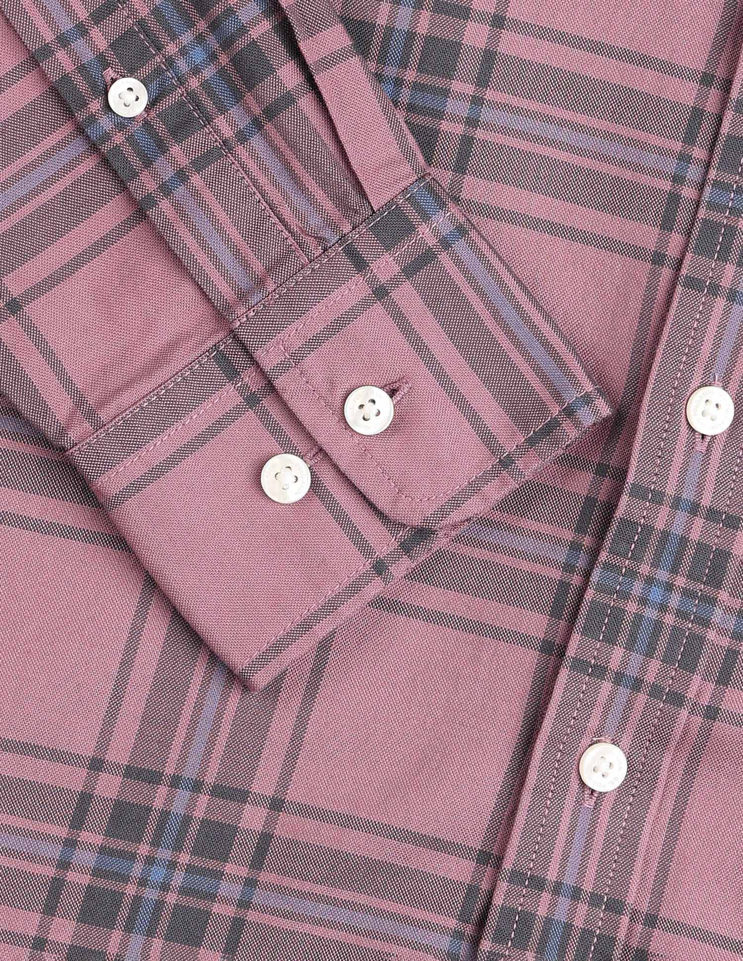 Tartan Checked Pure Cotton Shirt - Image 8