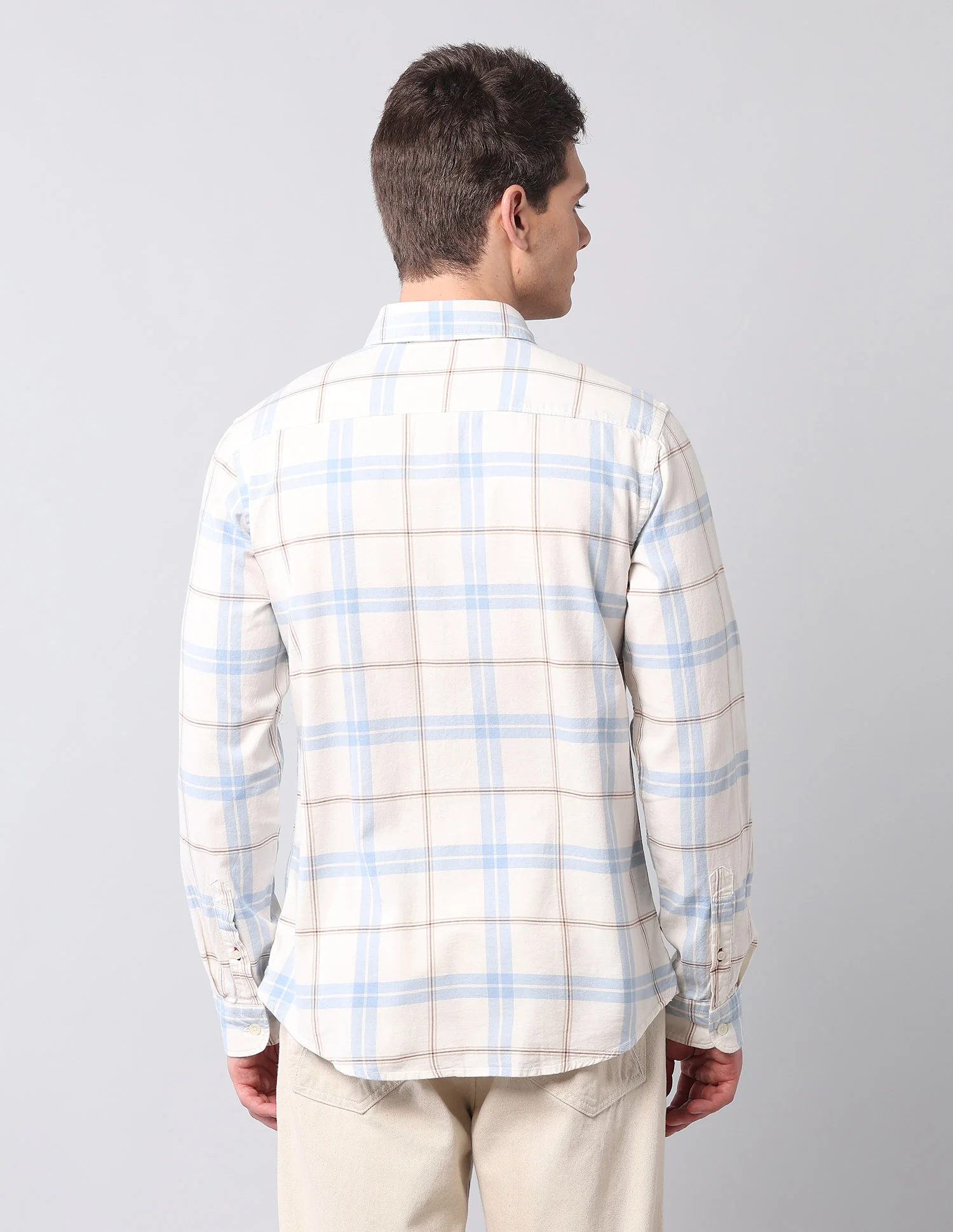 Tartan Checked Pure Cotton Shirt - Image 5
