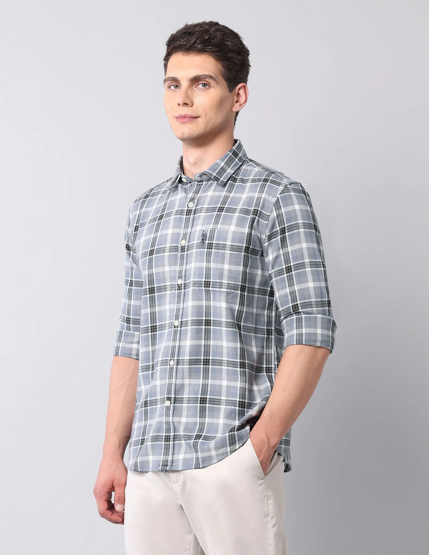 Tartan Checked Pure Cotton Shirt - Image 4