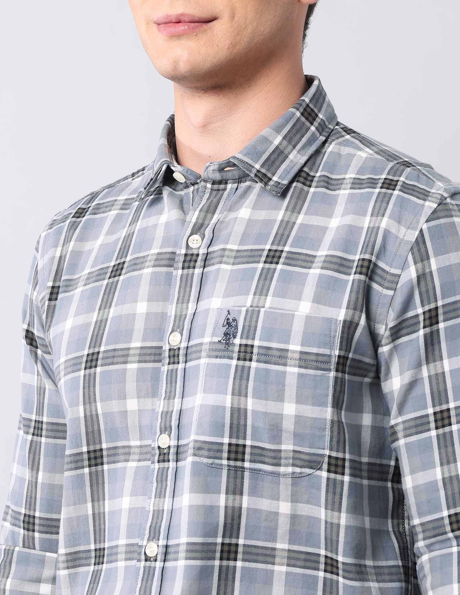 Tartan Checked Pure Cotton Shirt - Image 7