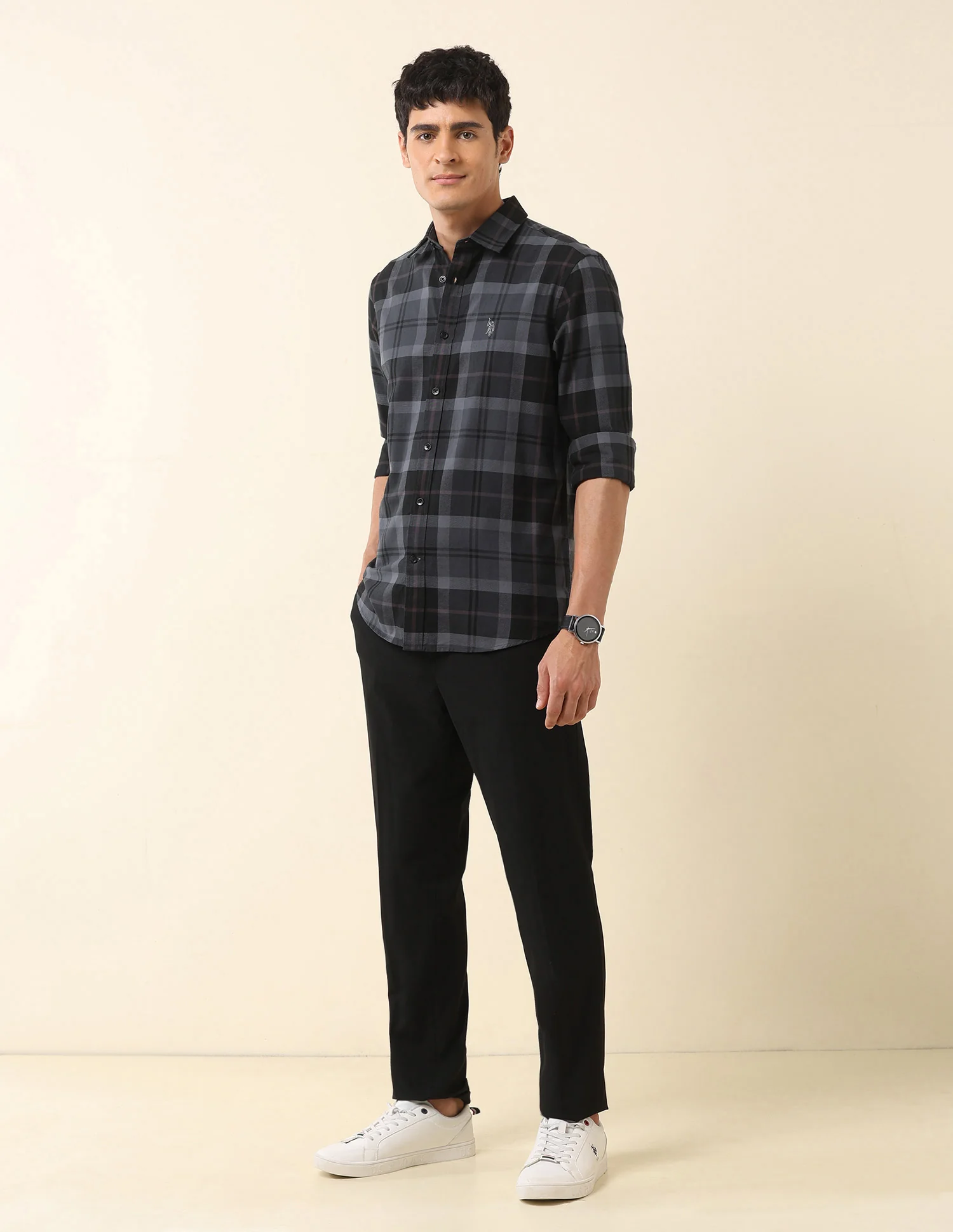 Tartan Checked Pure Cotton Shirt - Image 3